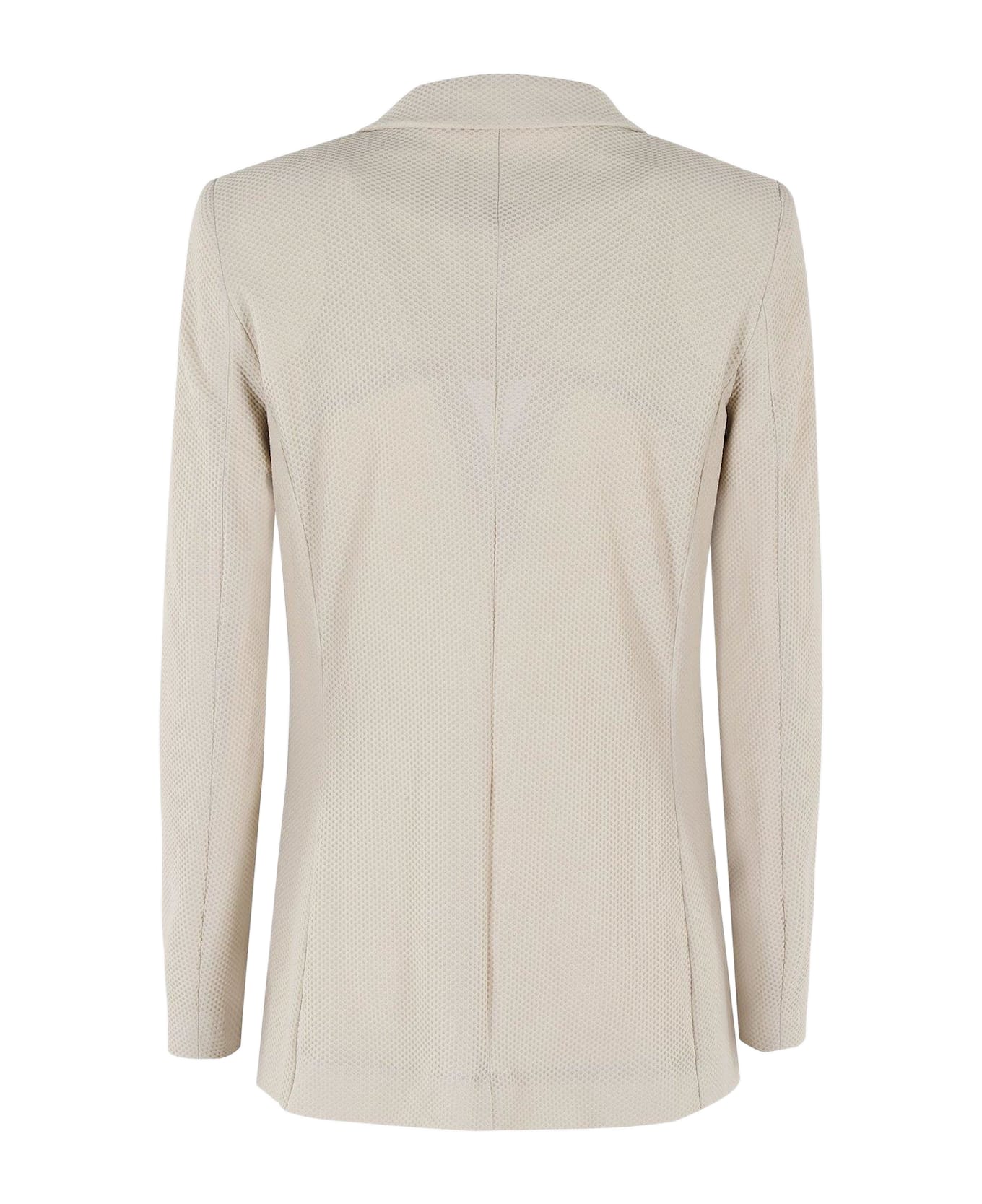 Seventy Double-breasted Tailored Blazer - Grey