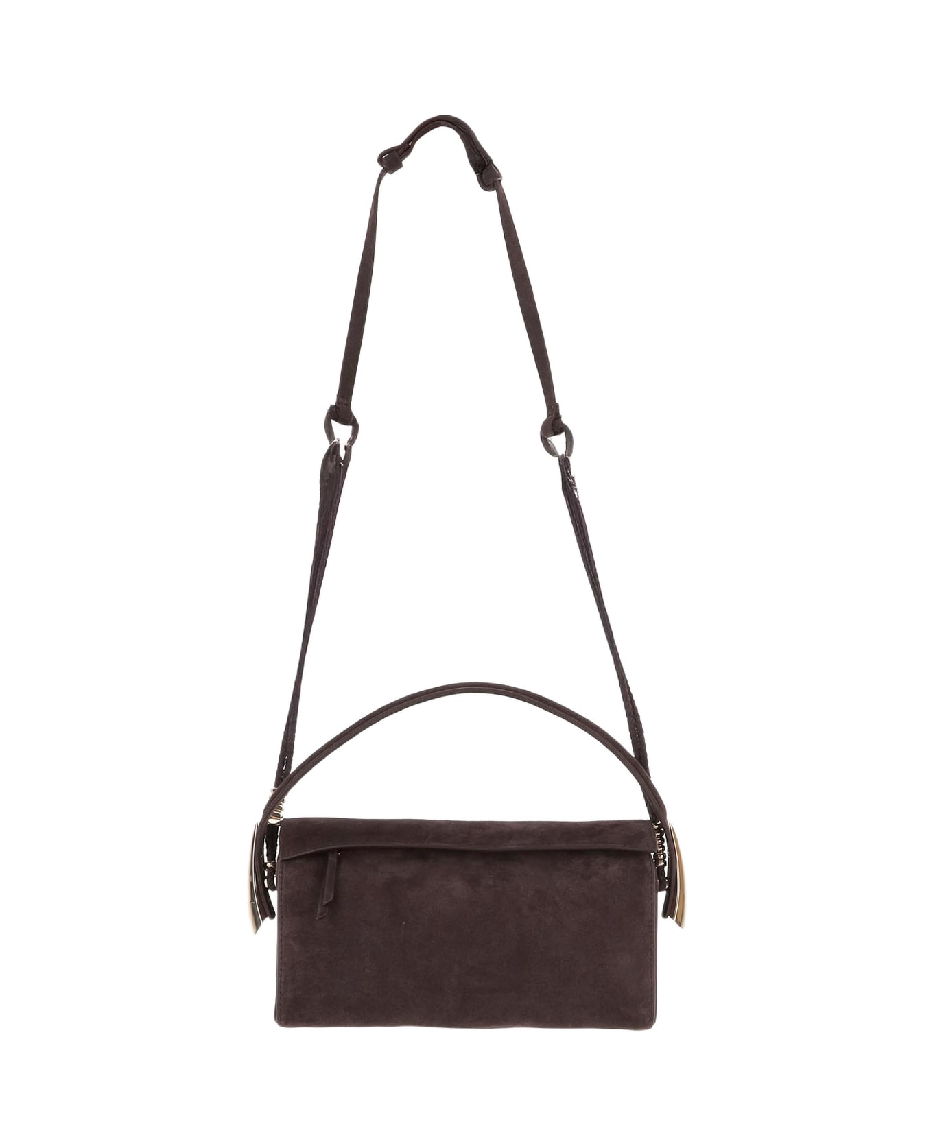 Benedetta Bruzziches Elif Suede Bag - Brown