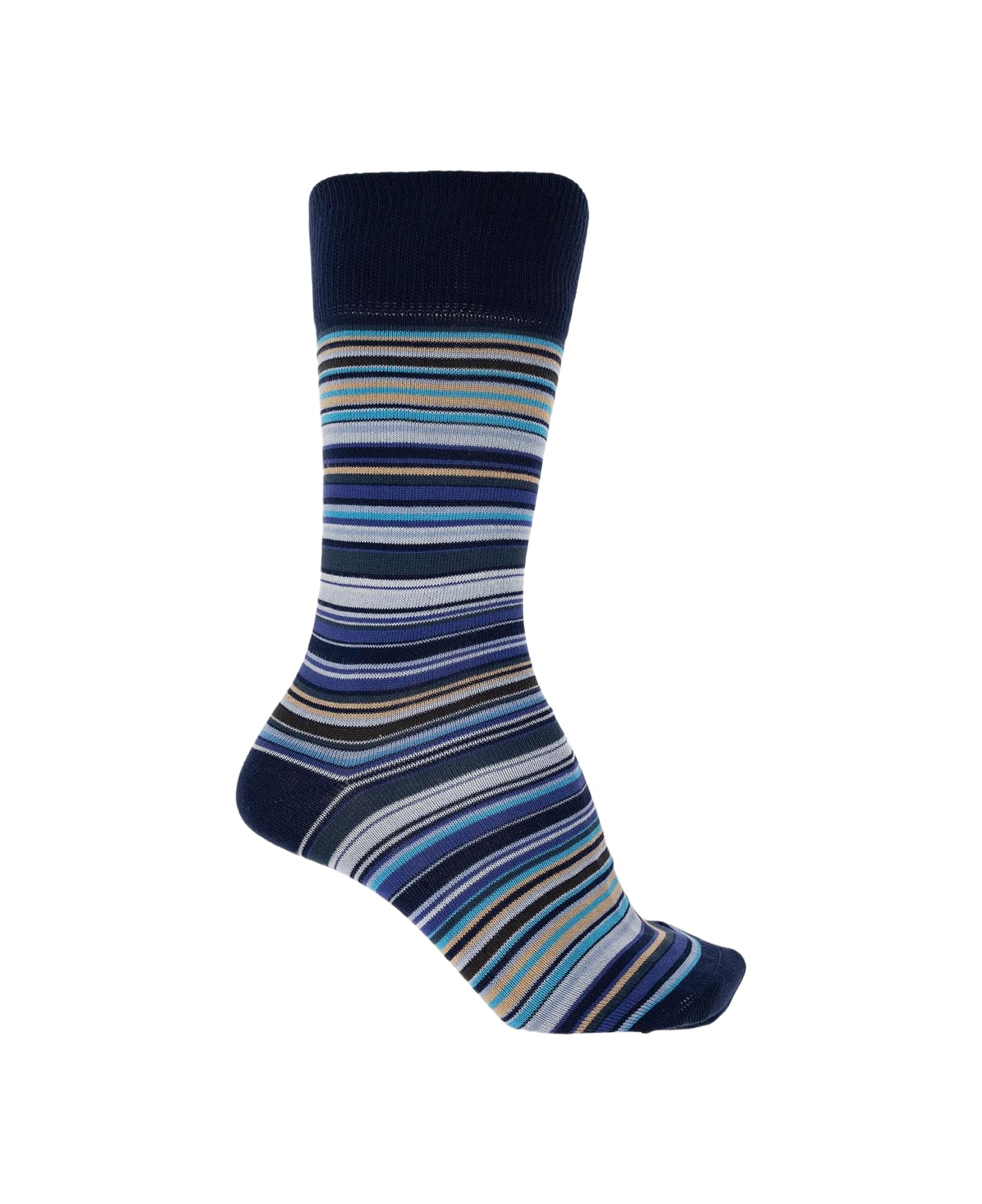 Paul Smith Stripes Socks - NAVY