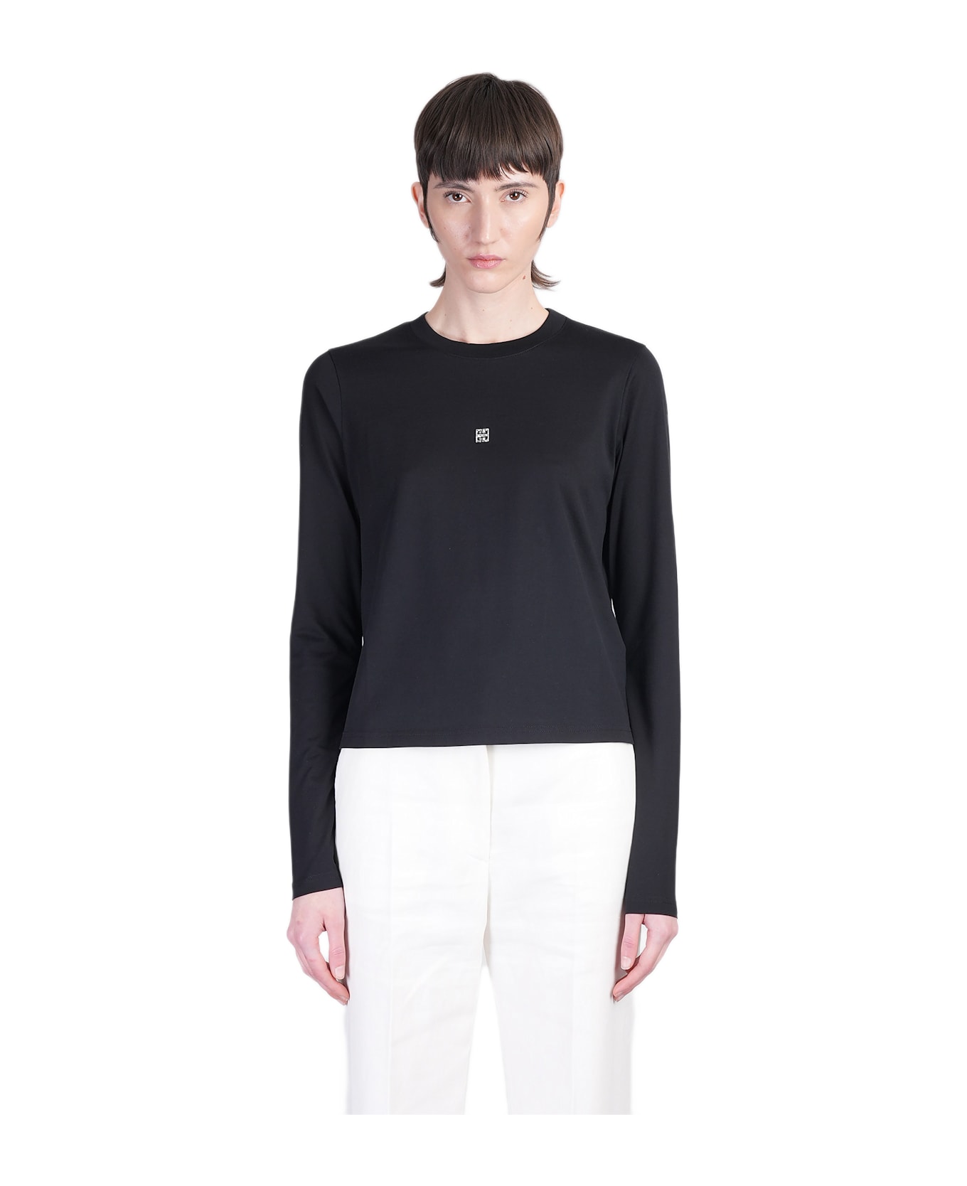 Givenchy T-shirt In Black Cotton - black