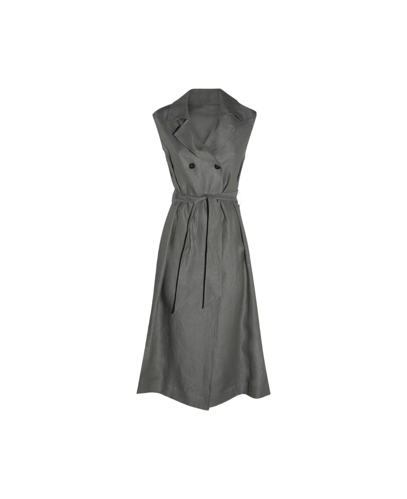 Glanshirt Grey Linen Shirt