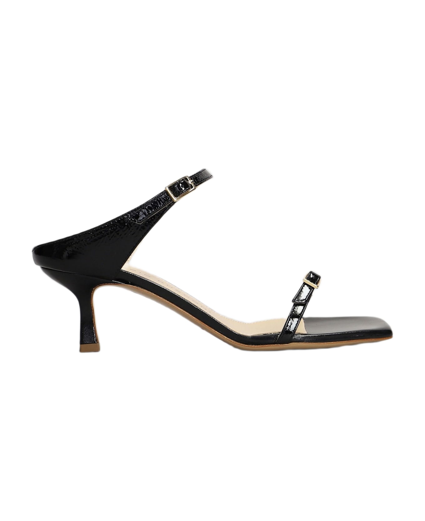Fabio Rusconi Sandals In Black Leather - black