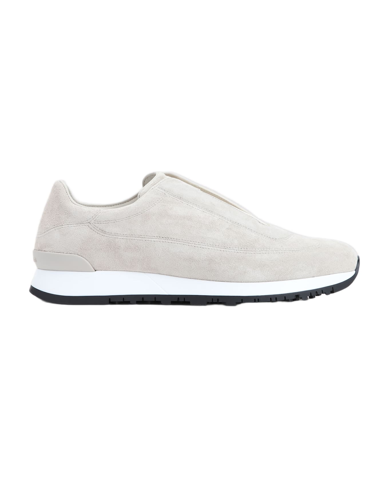 John Lobb Lift Suede Foundry Loafers - J Sand
