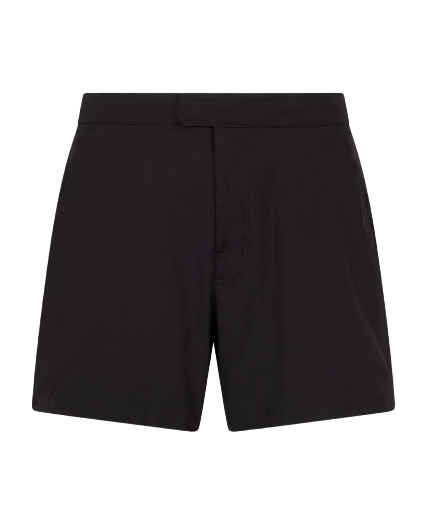 MC2 Saint Barth Man Short-length Black Swim Shorts Master - BLACK