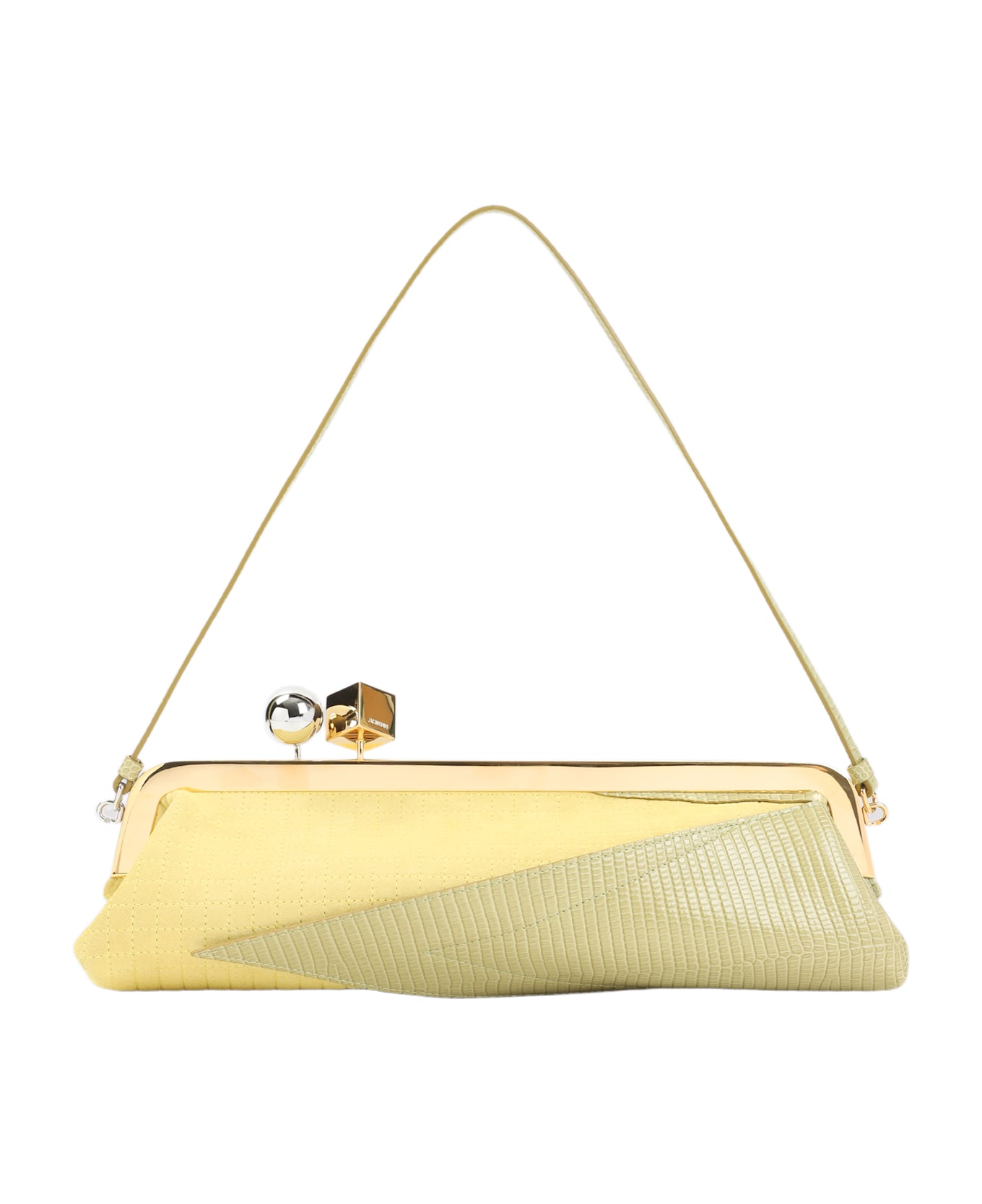 Jacquemus Salon Mais Handbag - Rb Yellow Corn
