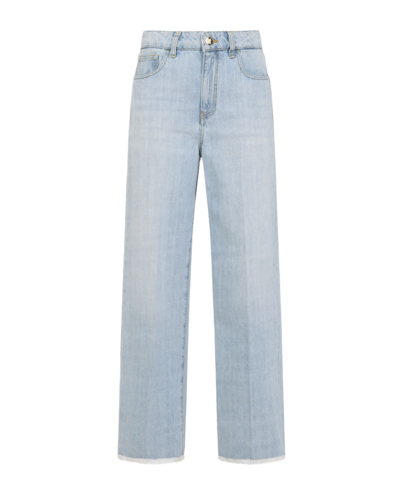 Giambattista Valli Cotton Jeans - Blue