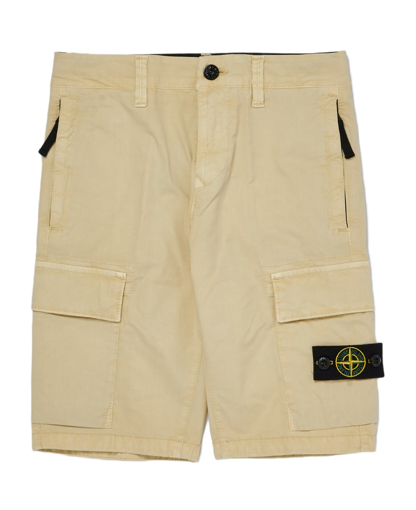 Stone Island Junior Shorts Shorts - BEIGE