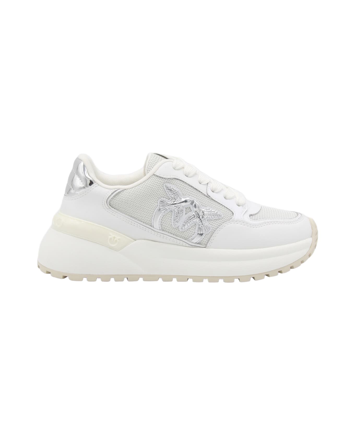 Pinko White Sneakers - White