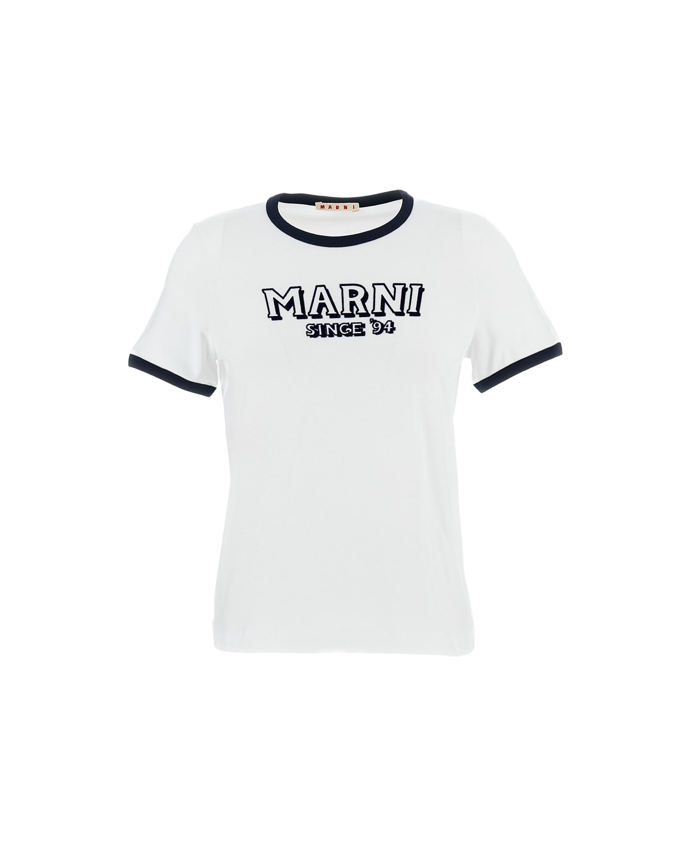 Marni T-shirt Logo - White