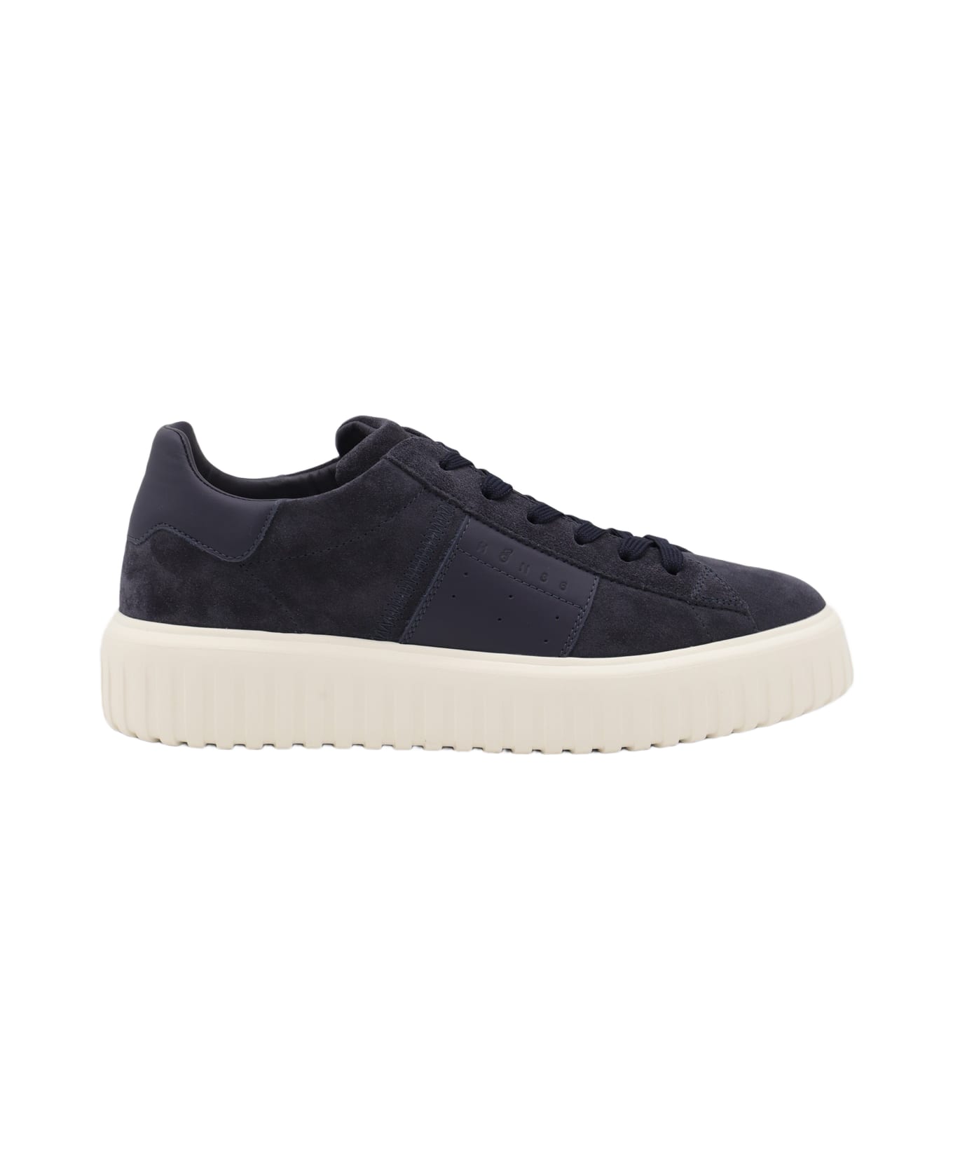 Hogan Blue Leather Sneakers - Blue