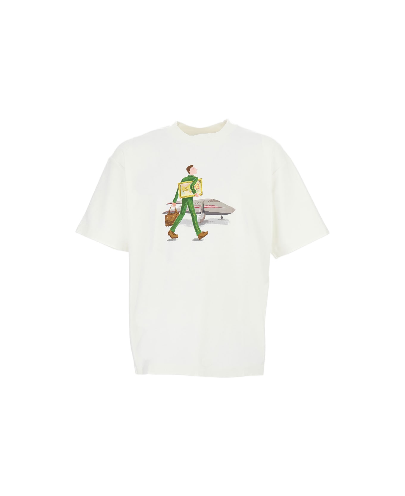 Drôle de Monsieur T-shirt - White