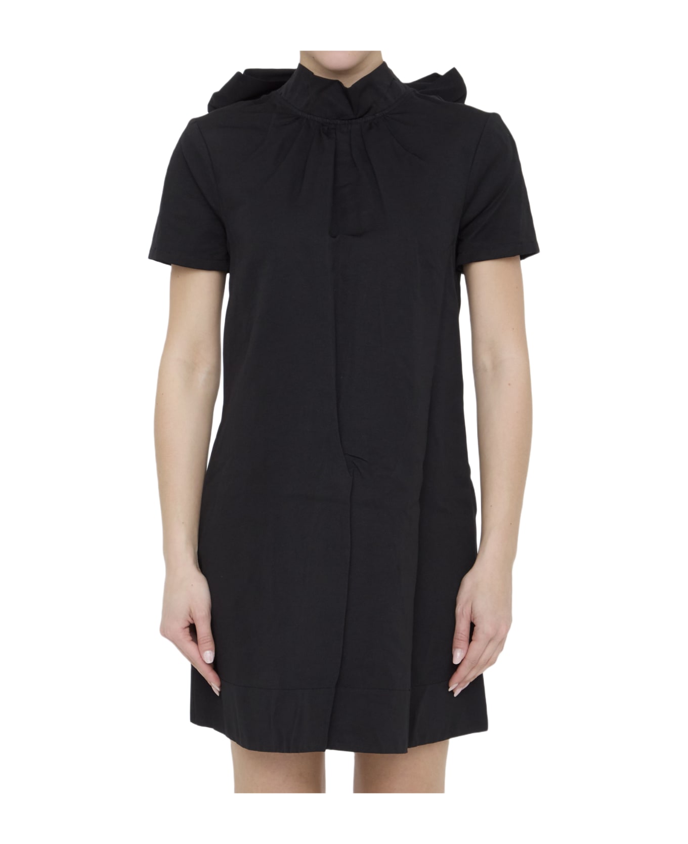 STAUD Mini Ilana Dress - BLACK ワンピース＆ドレス