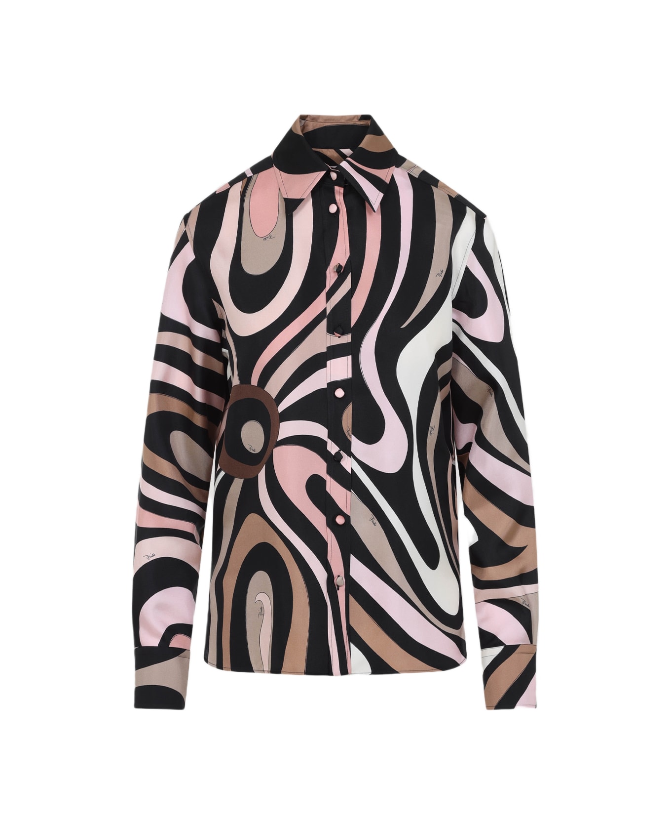 Pucci Marmo Shirt - Nero Nude
