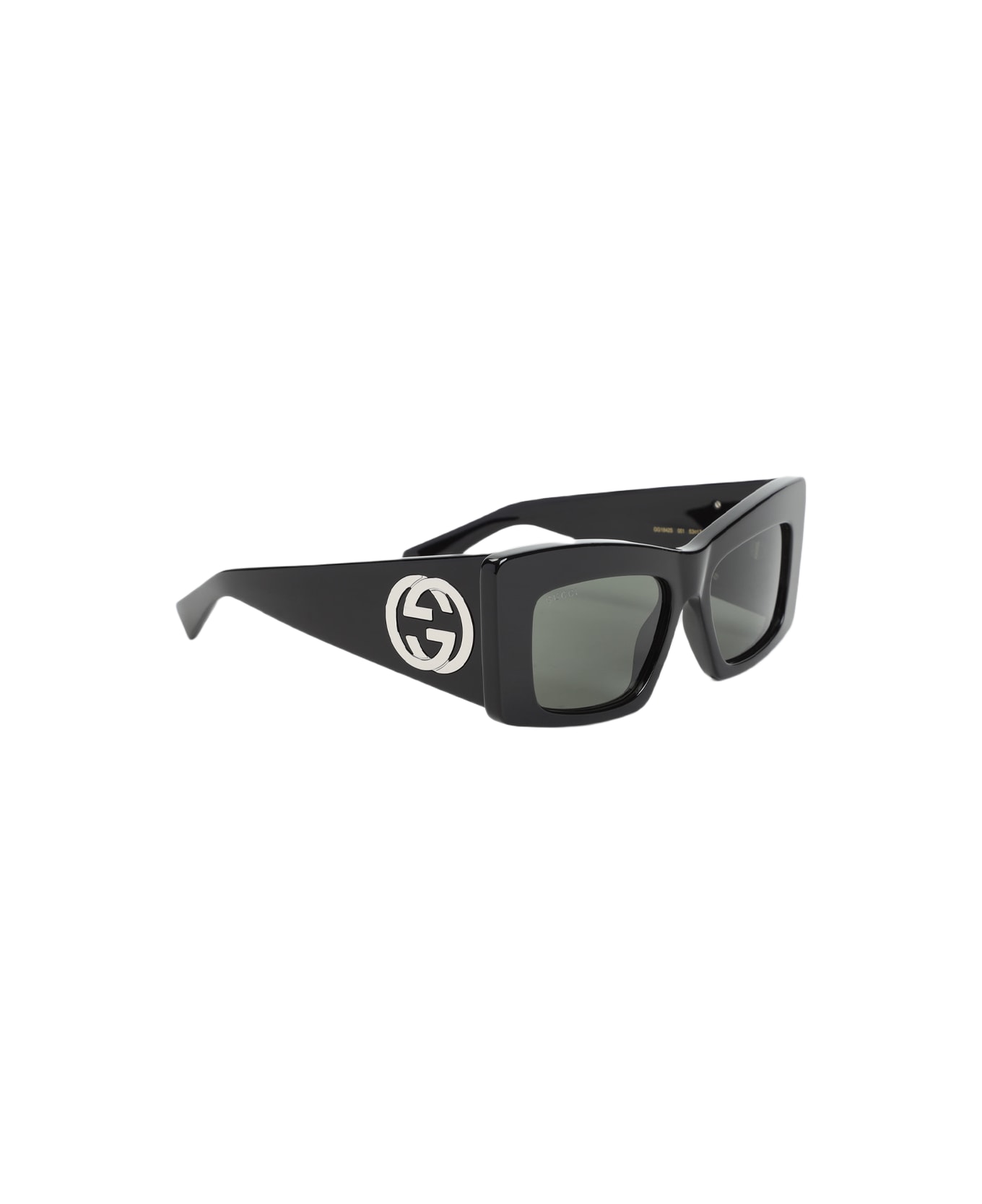 Gucci Gg1842s Sunglasses - Black Green Grey