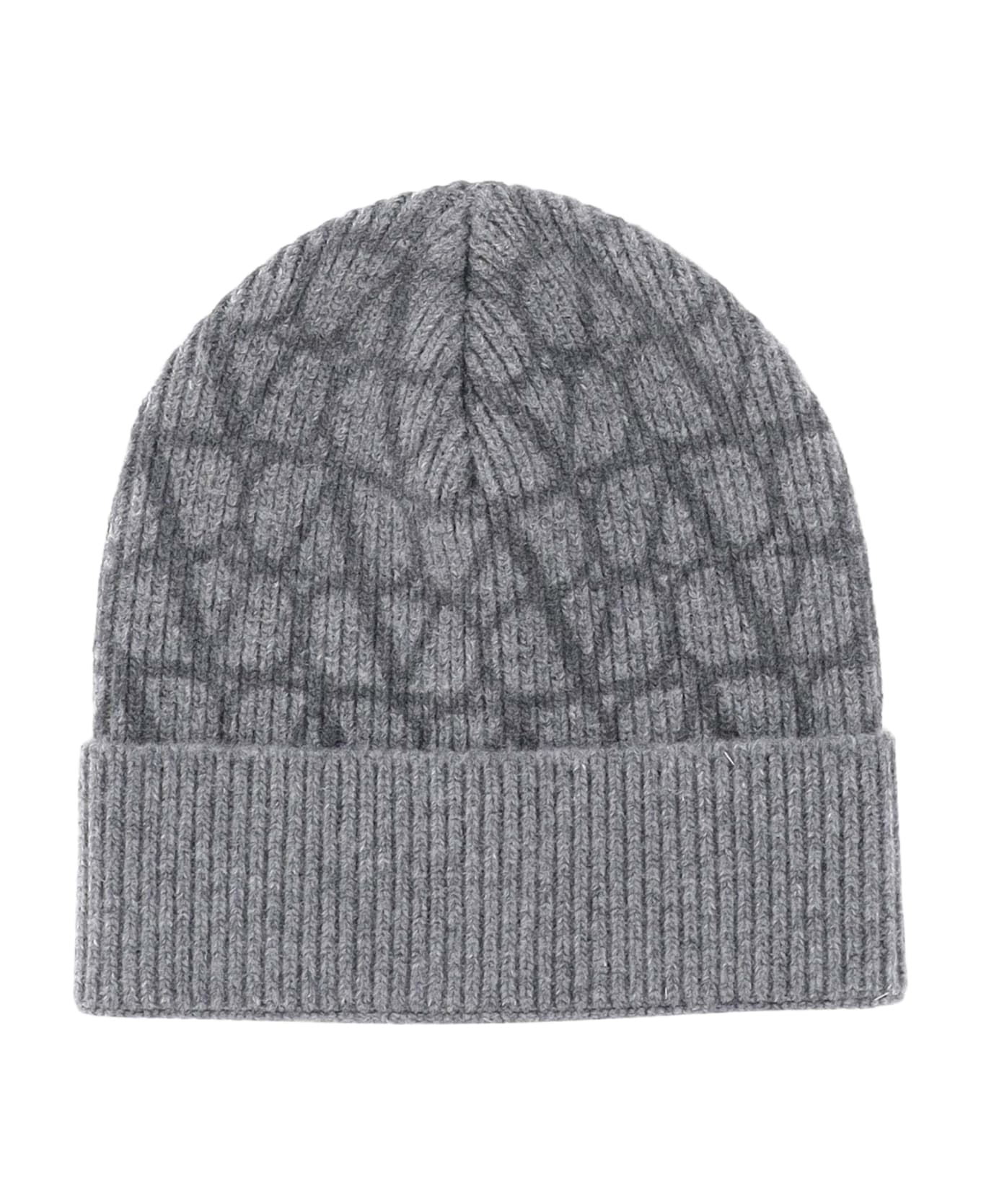 Valentino Garavani Wool Beanie - Grey