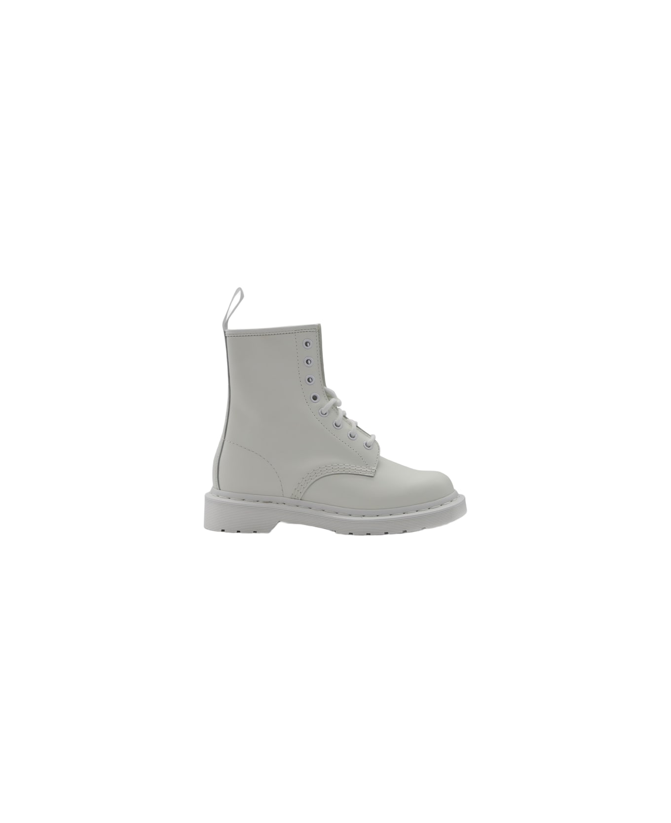 Dr. Martens 1460 Mono Leather Boots - White