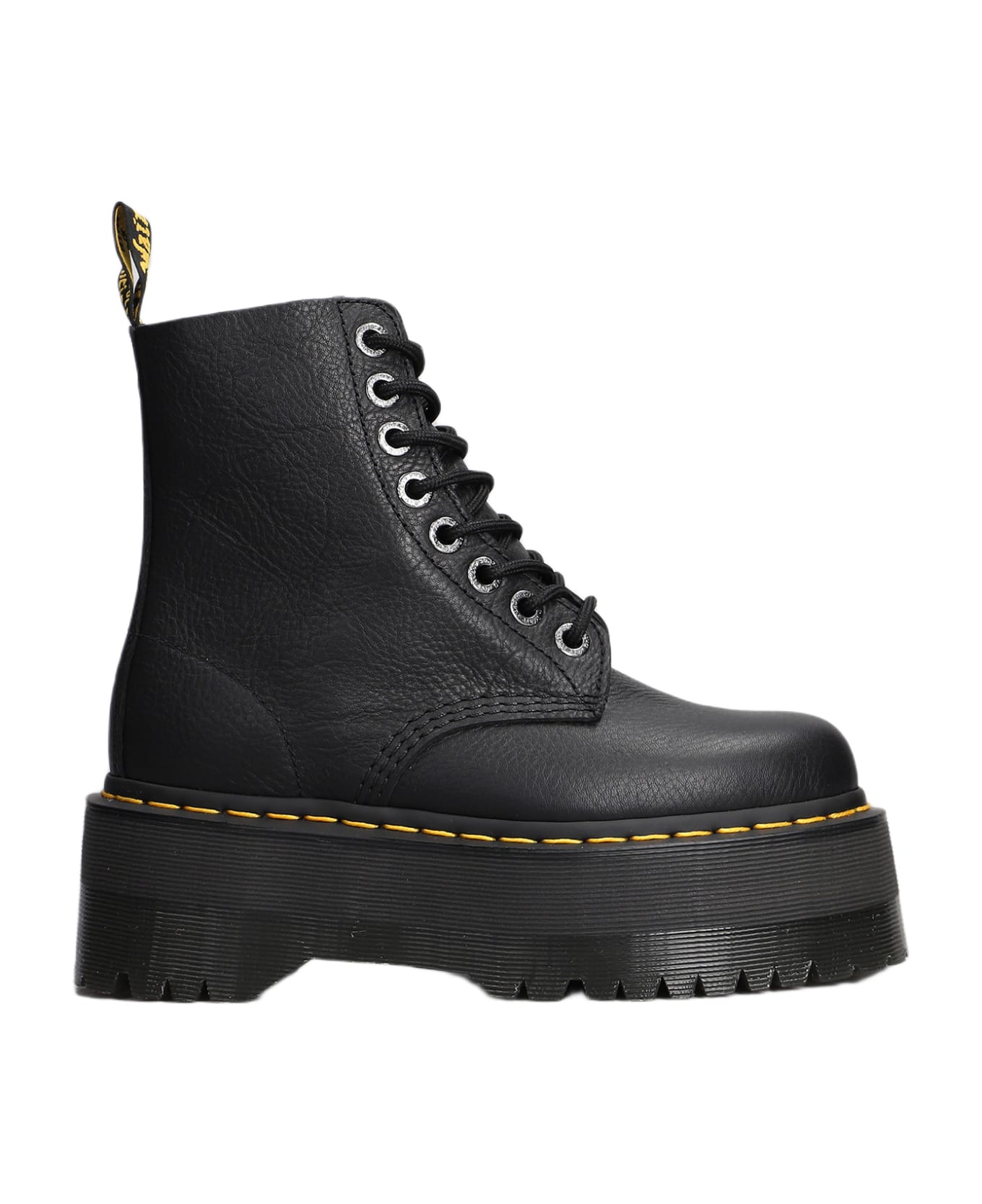 Dr. Martens 1460 Pascal Max Platform Combat Boots - black
