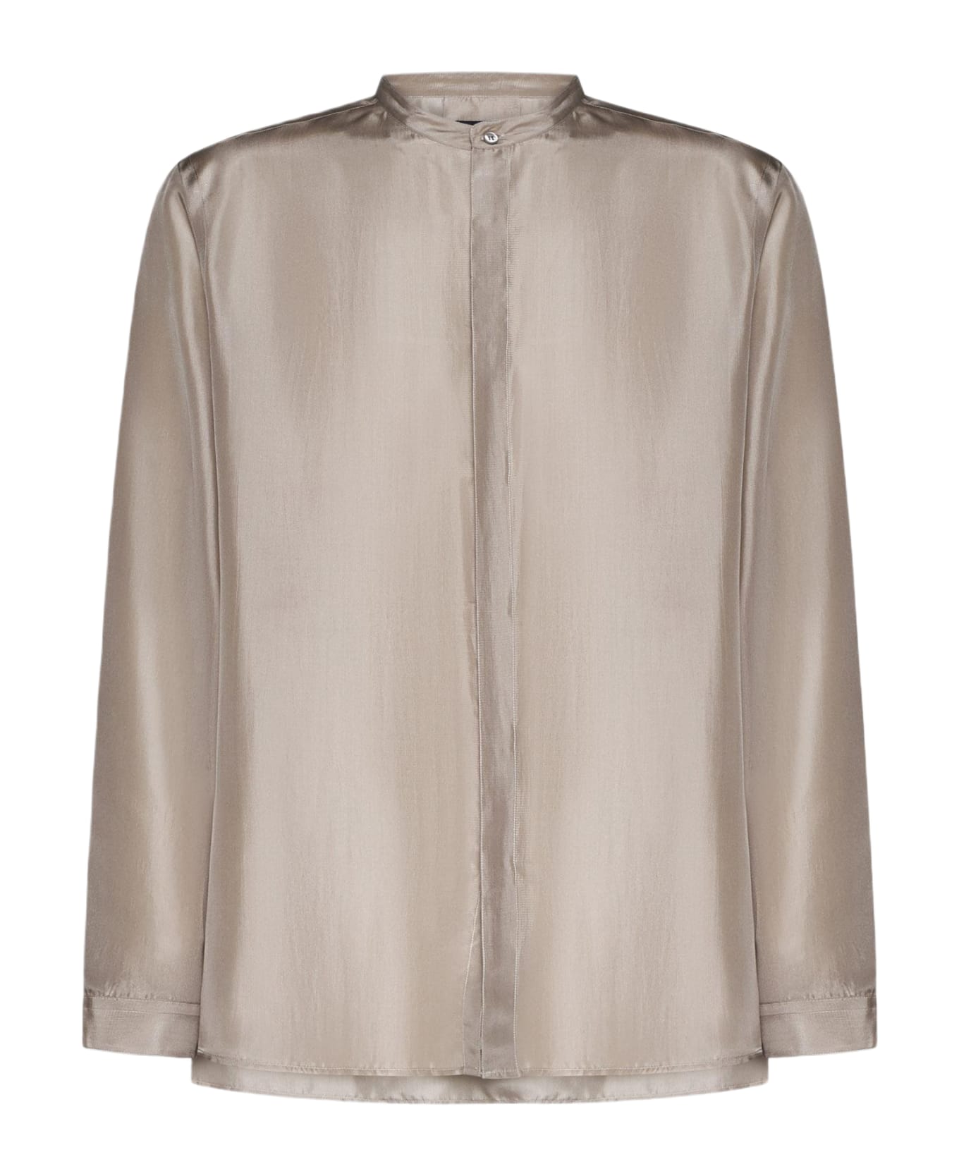 Giorgio Armani Silk Shirt - NEUTRALS