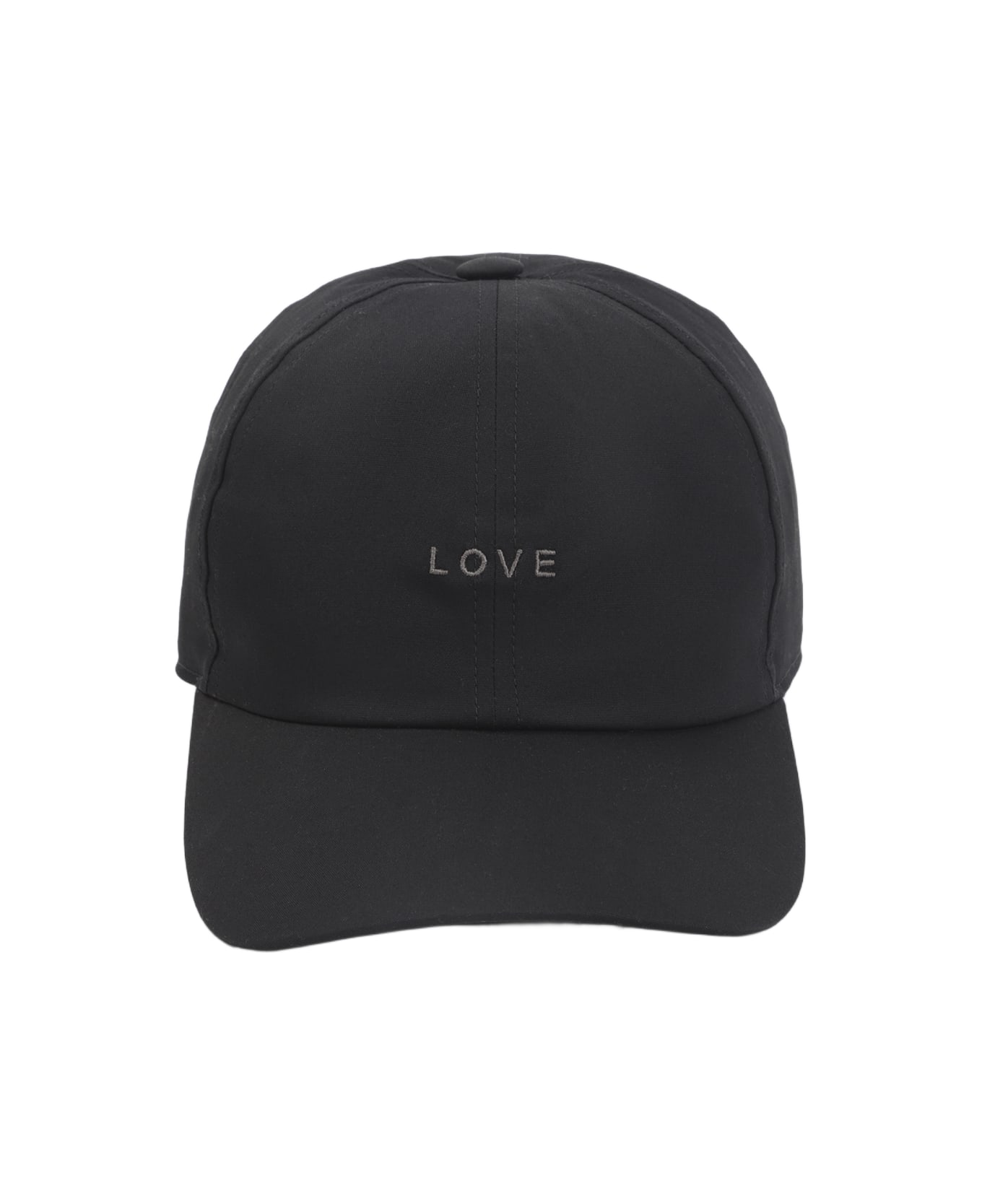 Rick Owens Cotton Hat - Black Dust