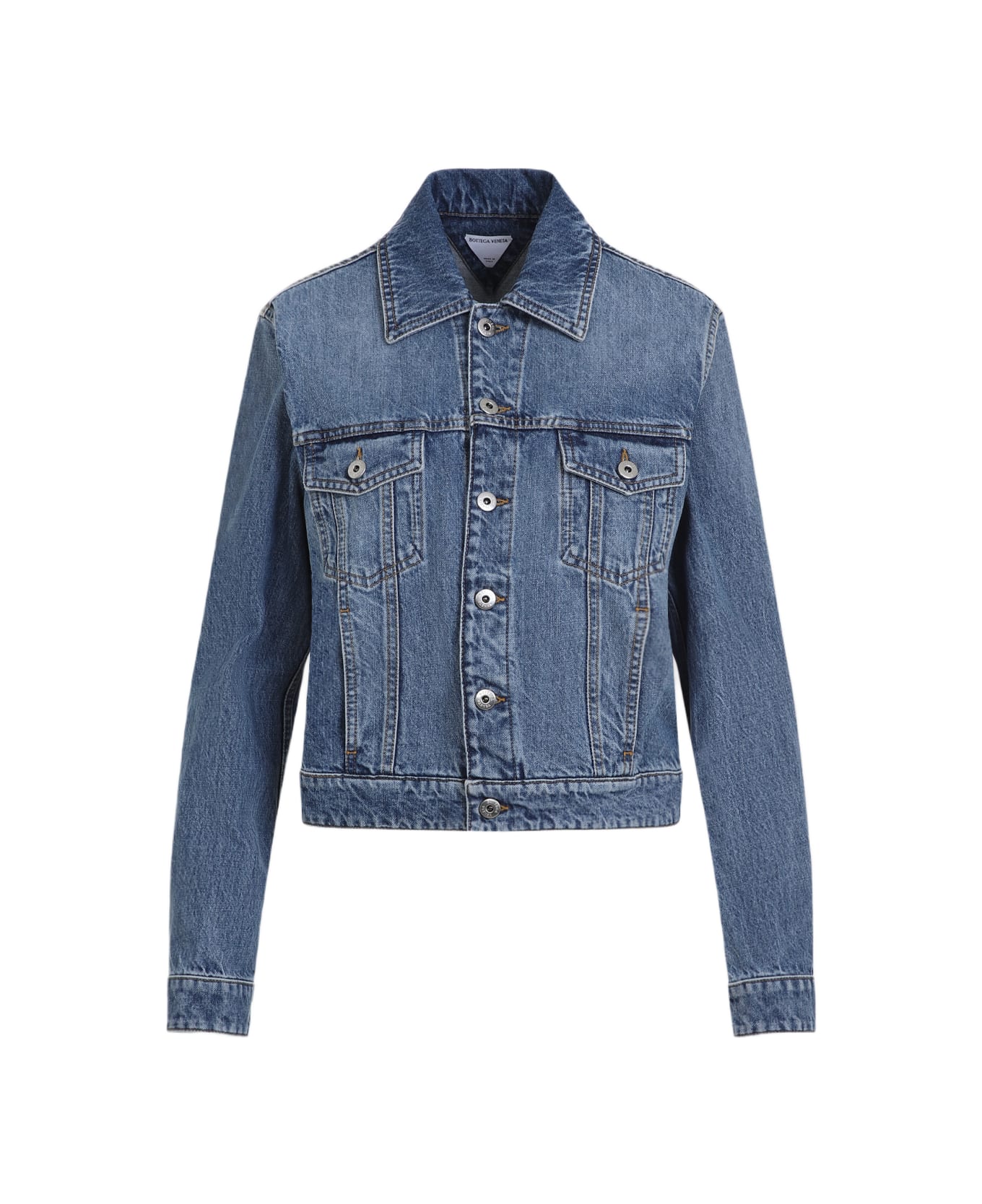 Bottega Veneta Medium Blue Denim Jacket - Mid Blue