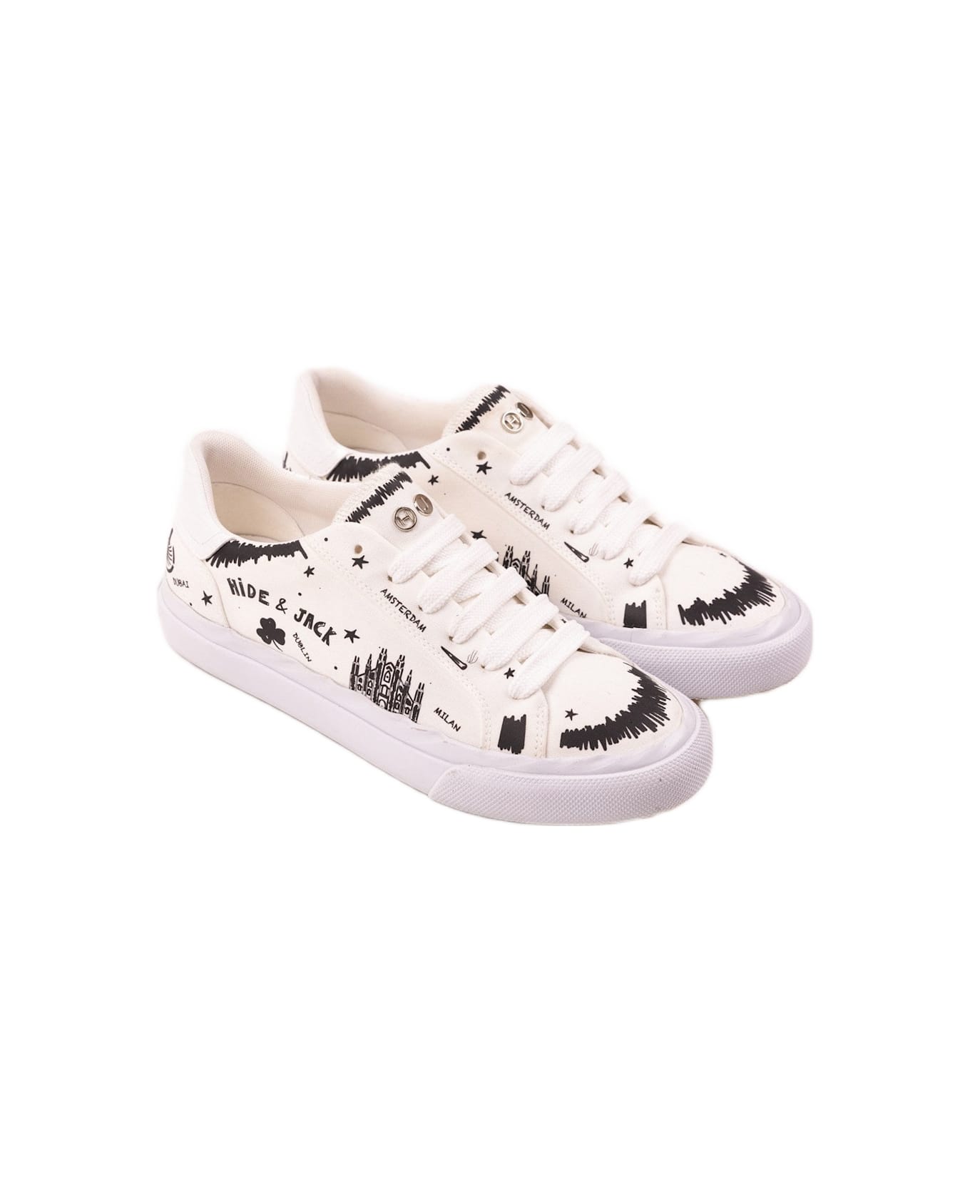 Hide&Jack Toby White Print - White Print