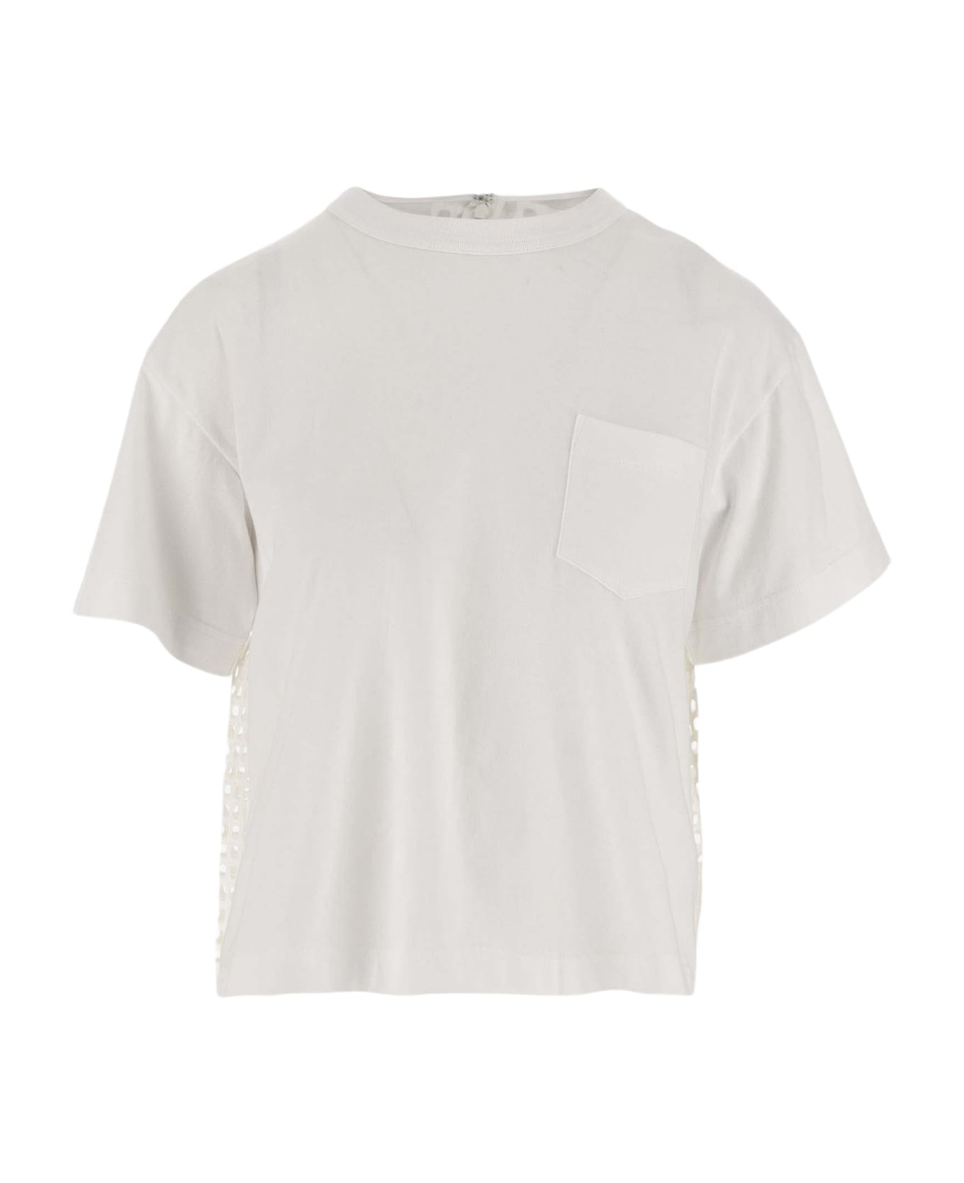 Sacai Cotton T-shirt - White