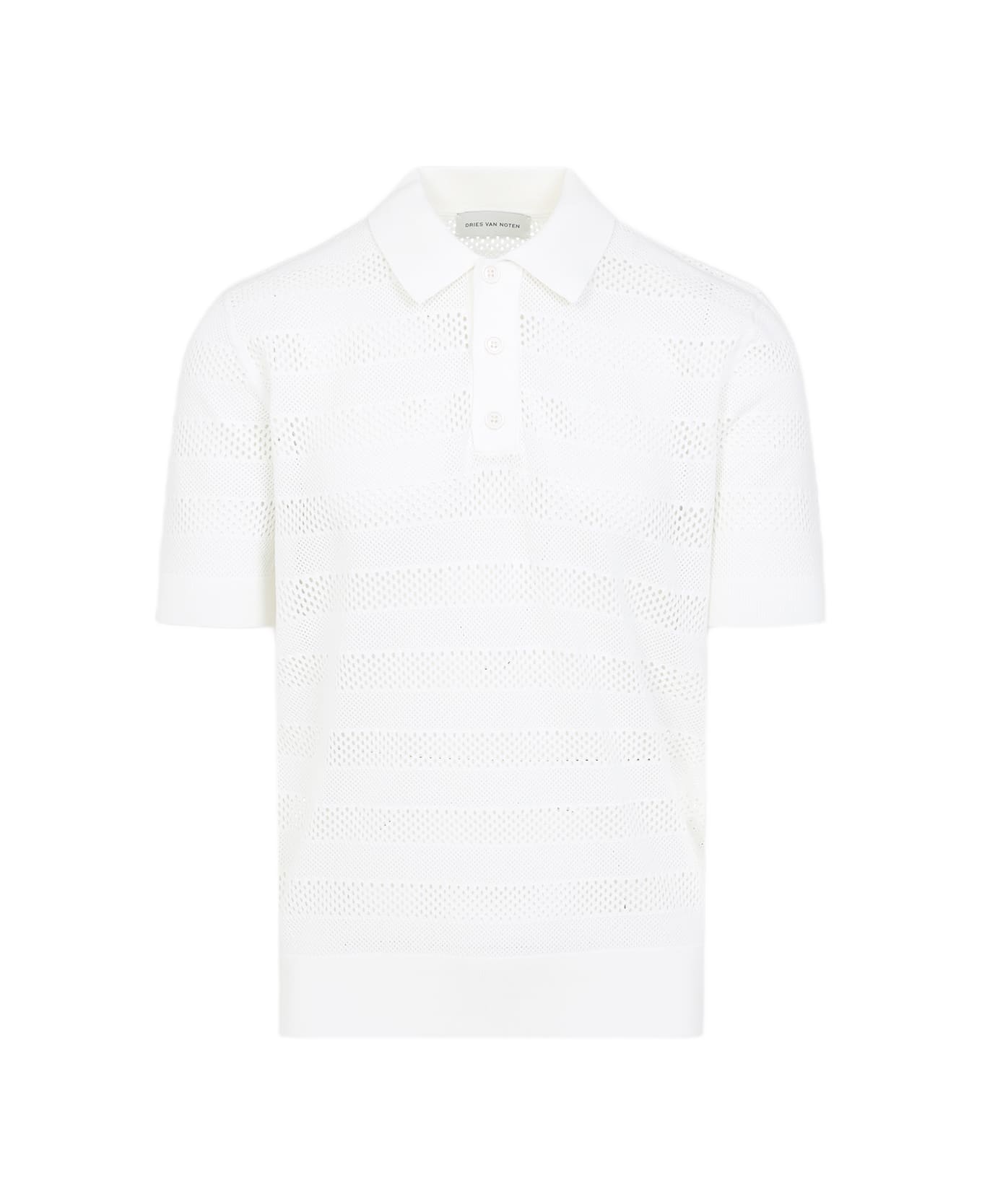 Dries Van Noten Mercy Polo - White
