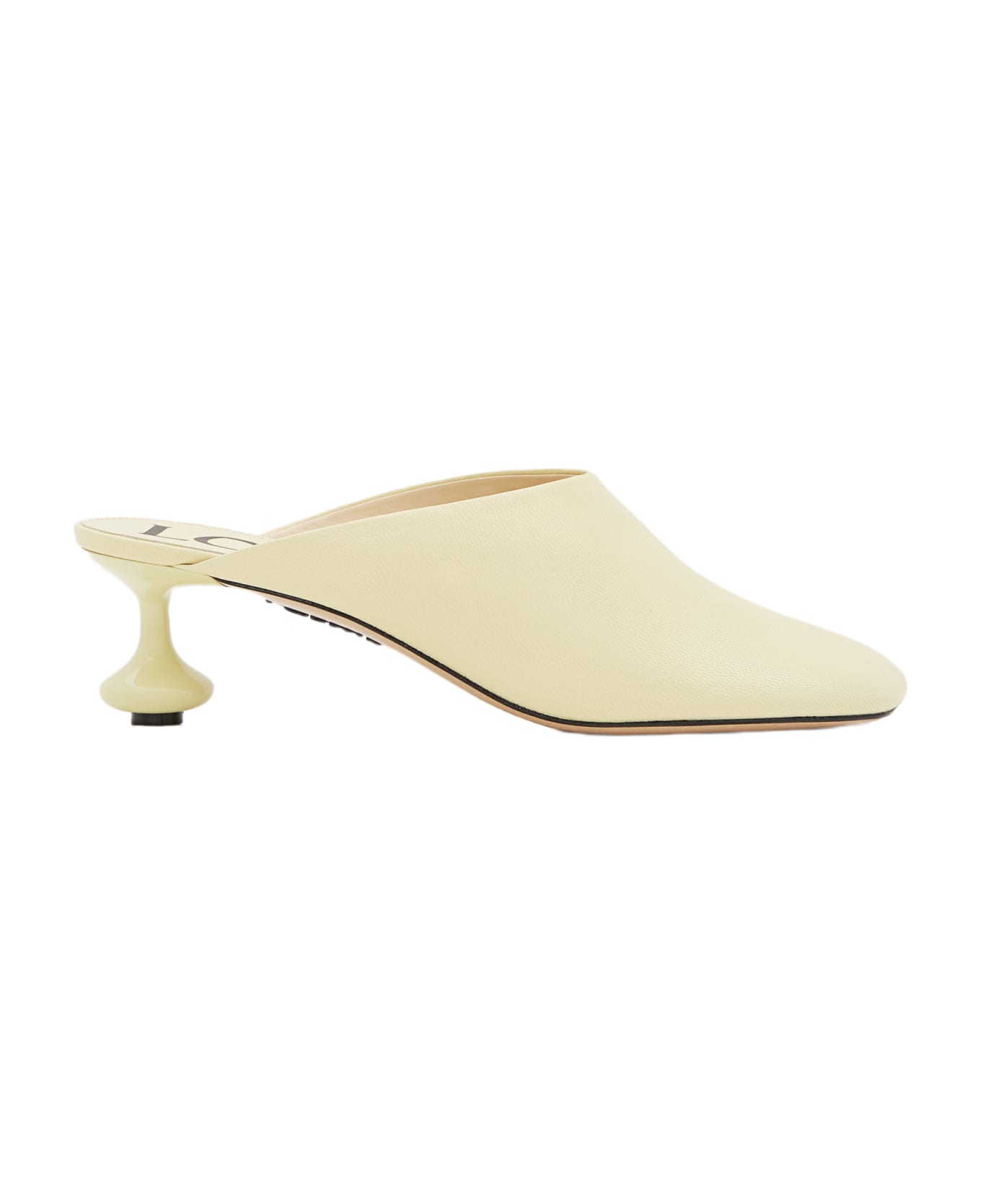 Loewe 45mm Loewe Toy Leather Mules - Yellow