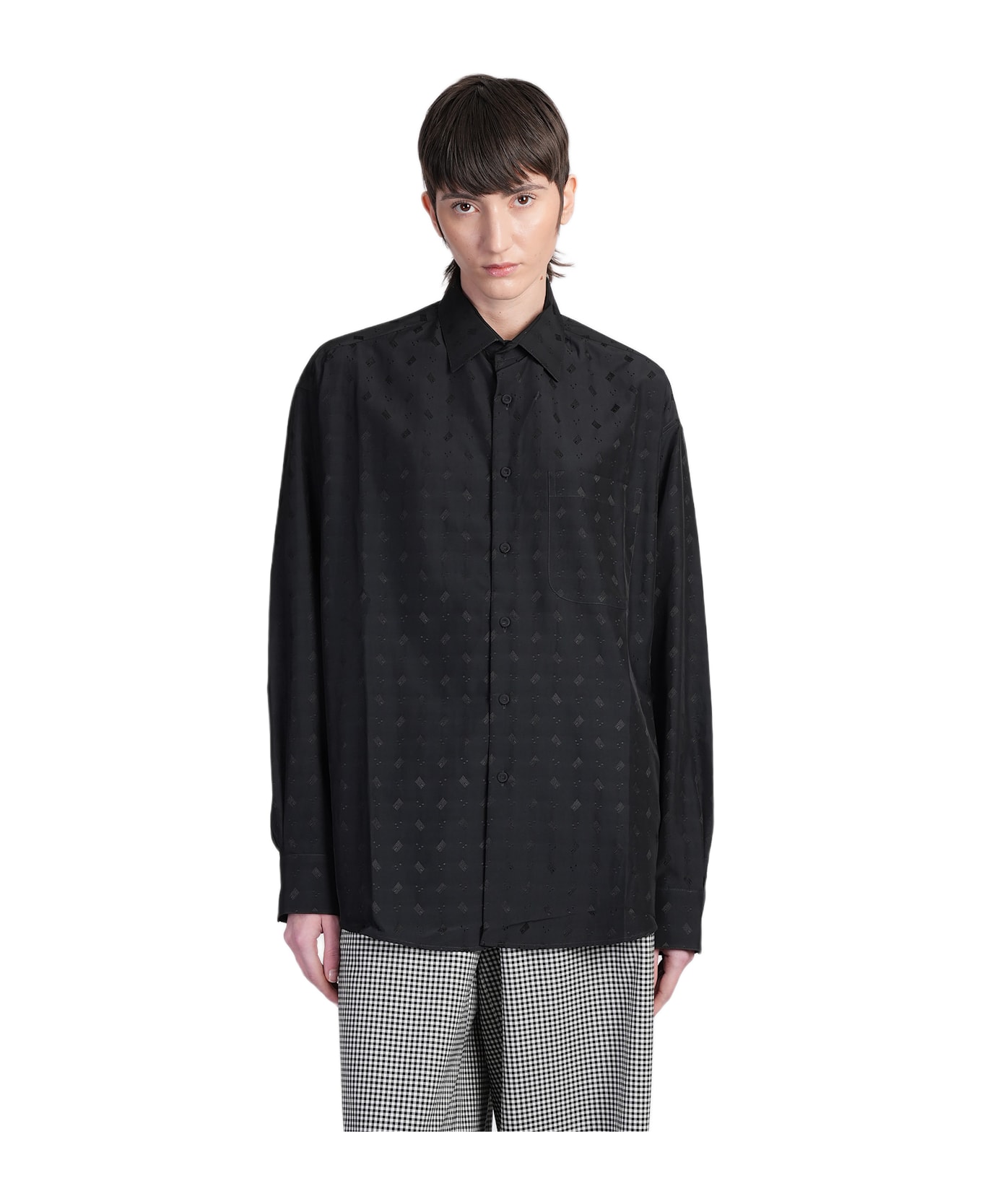 Marni Shirt In Black Cotton - black