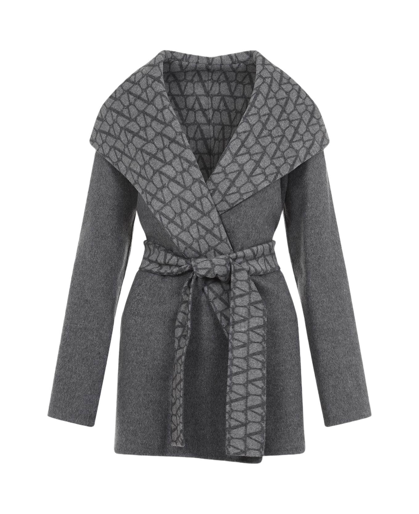 Valentino Double Coat - Grigio