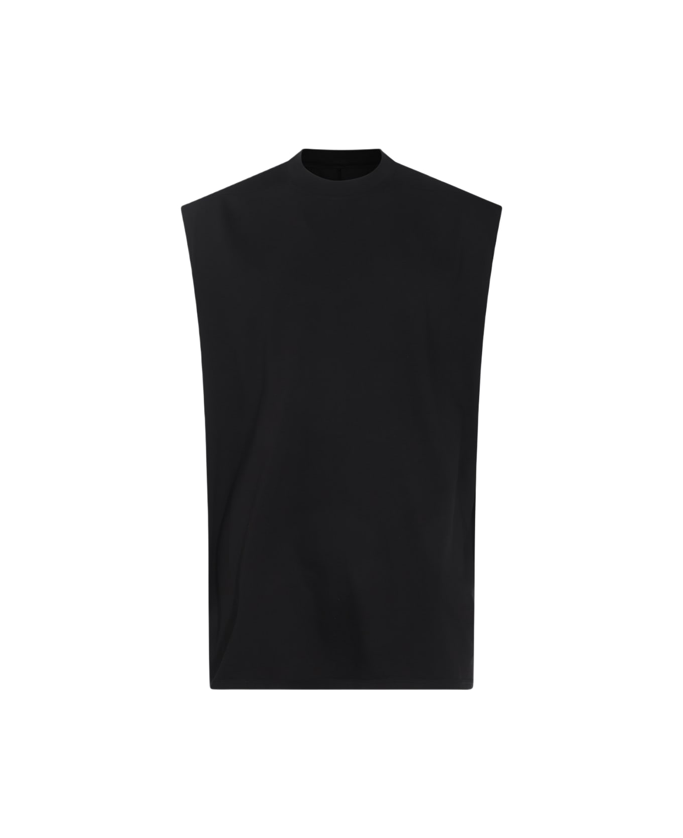 DRKSHDW Black Cotton Top - BLACK