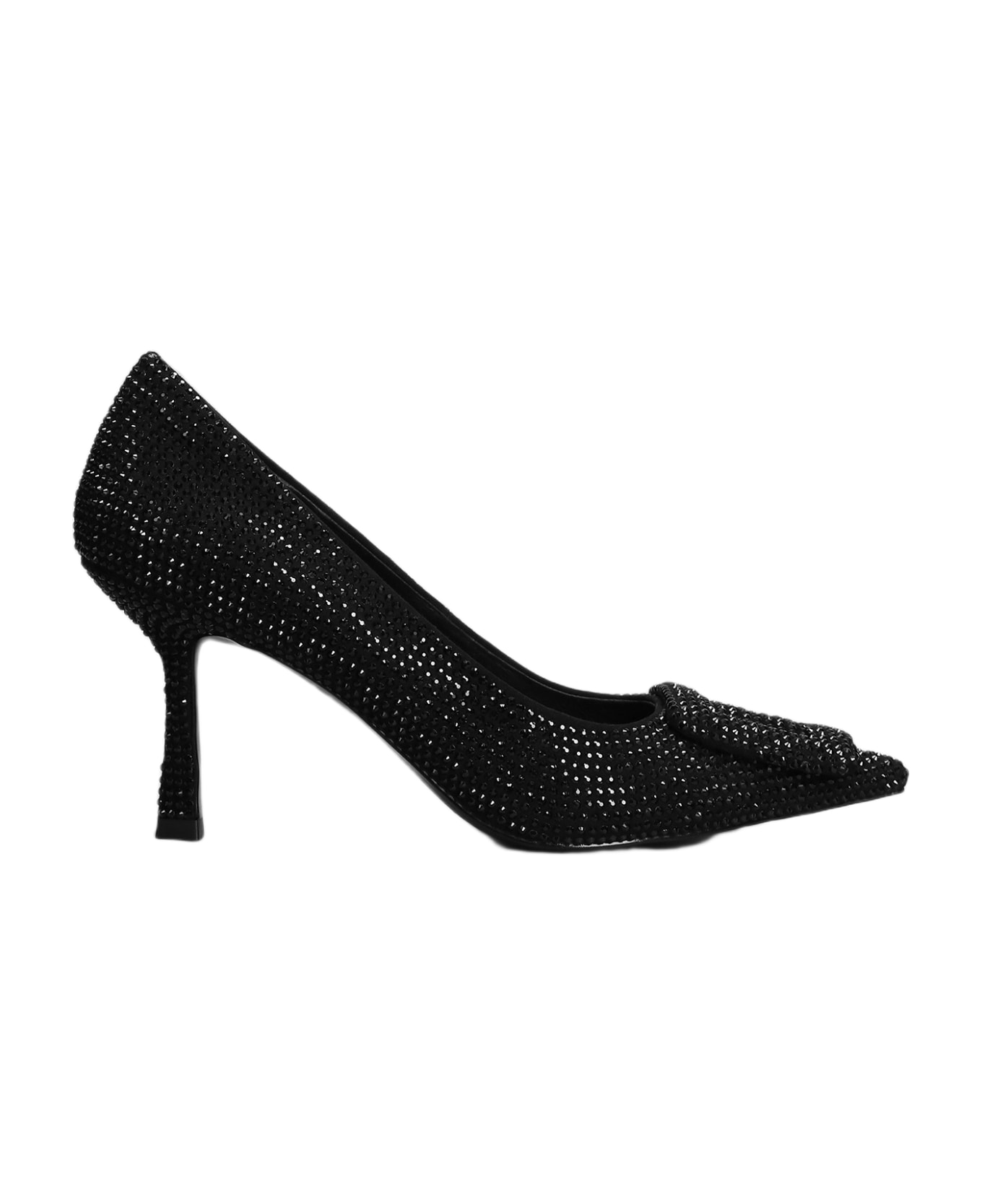 Bibi Lou Pumps In Black Suede - black