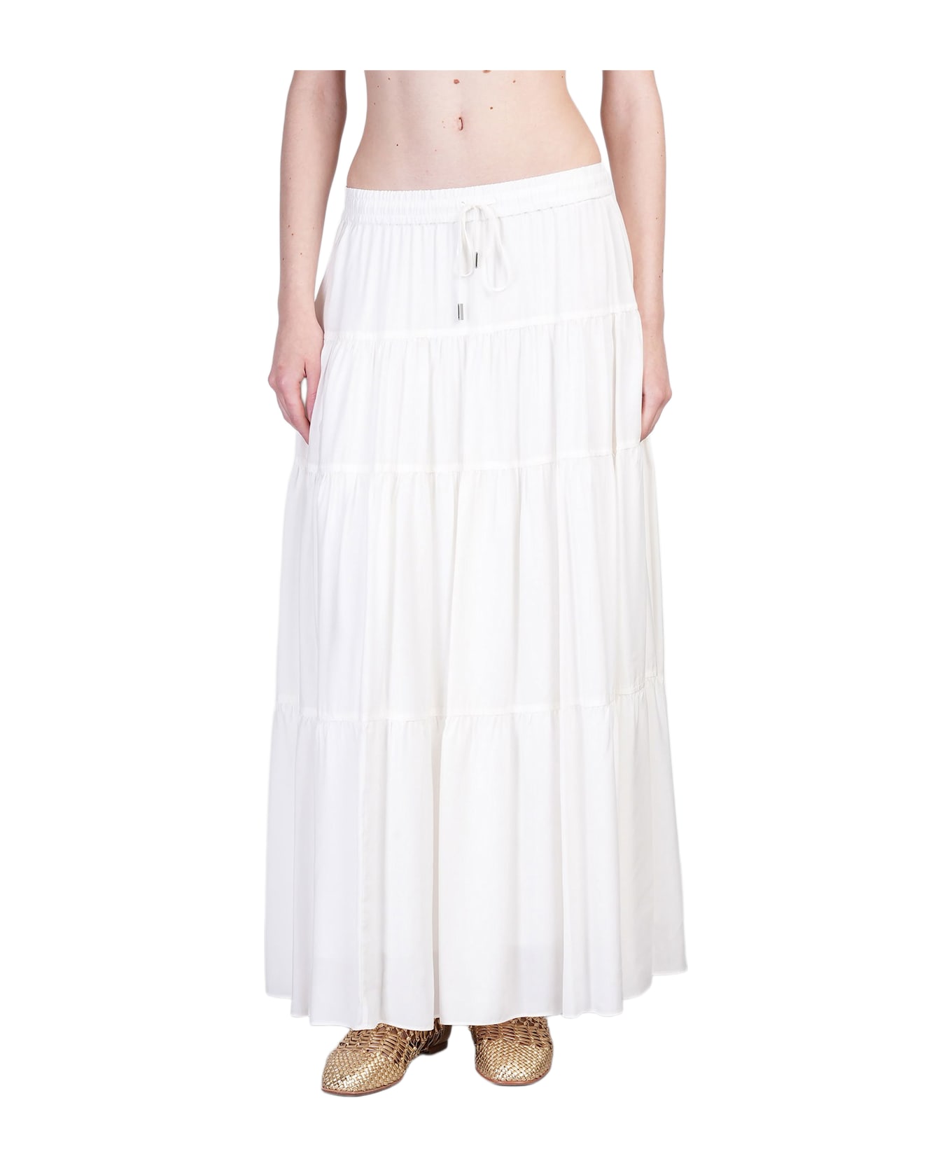 Simkhai Lulee Skirt In Beige Viscose - beige
