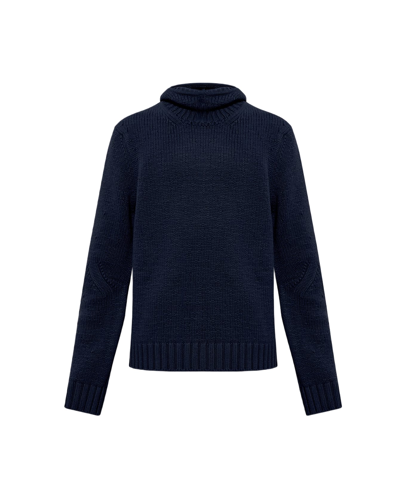 Bottega Veneta Hooded Sweater - NAVY