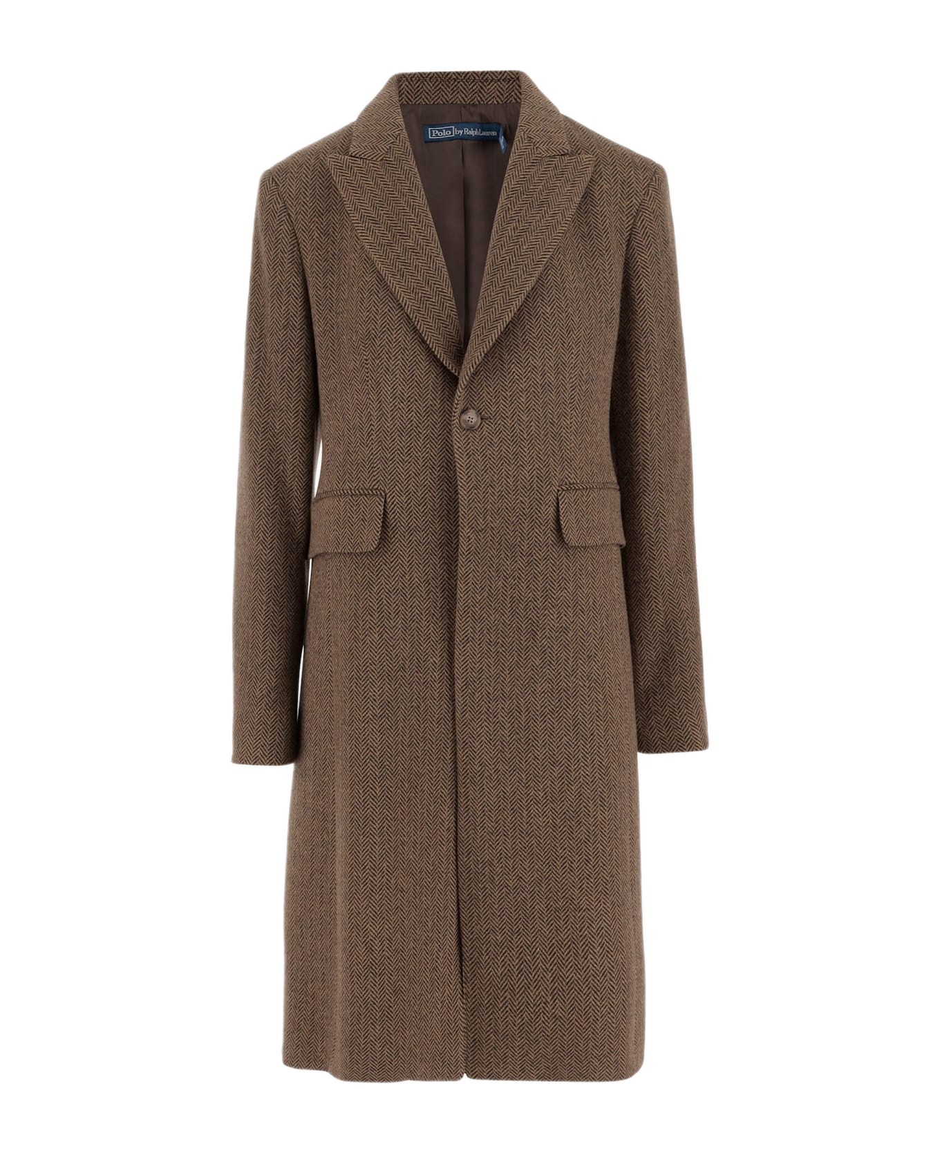 Polo Ralph Lauren Wool-blend Coat - Brown
