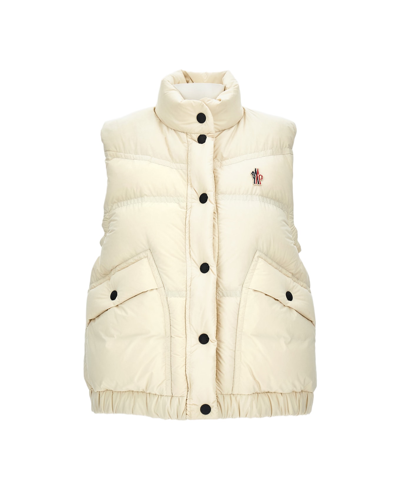 Moncler Grenoble Baise Padded Vest - WHITE