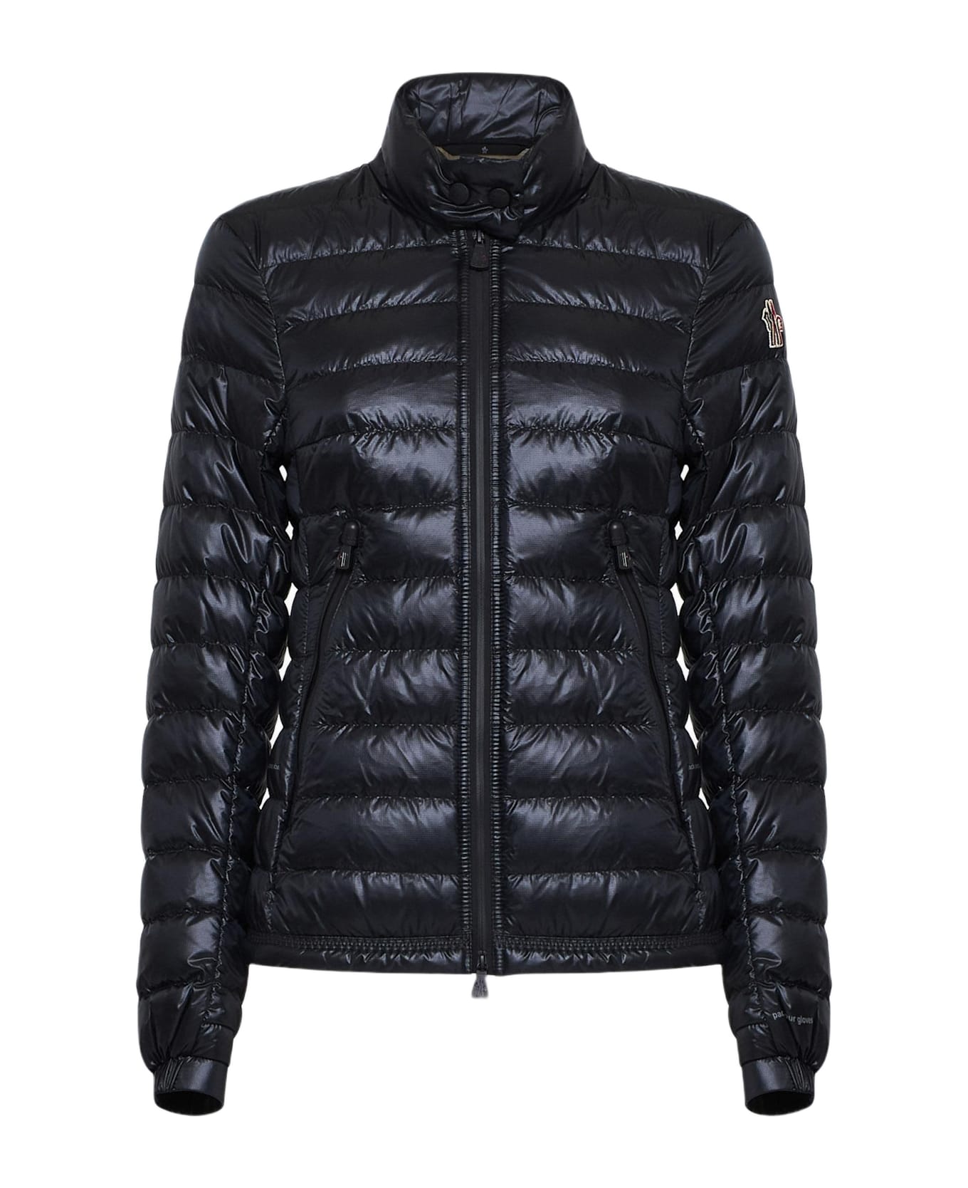 Moncler Walibi Quilted Nylon Down Jacket - Nero