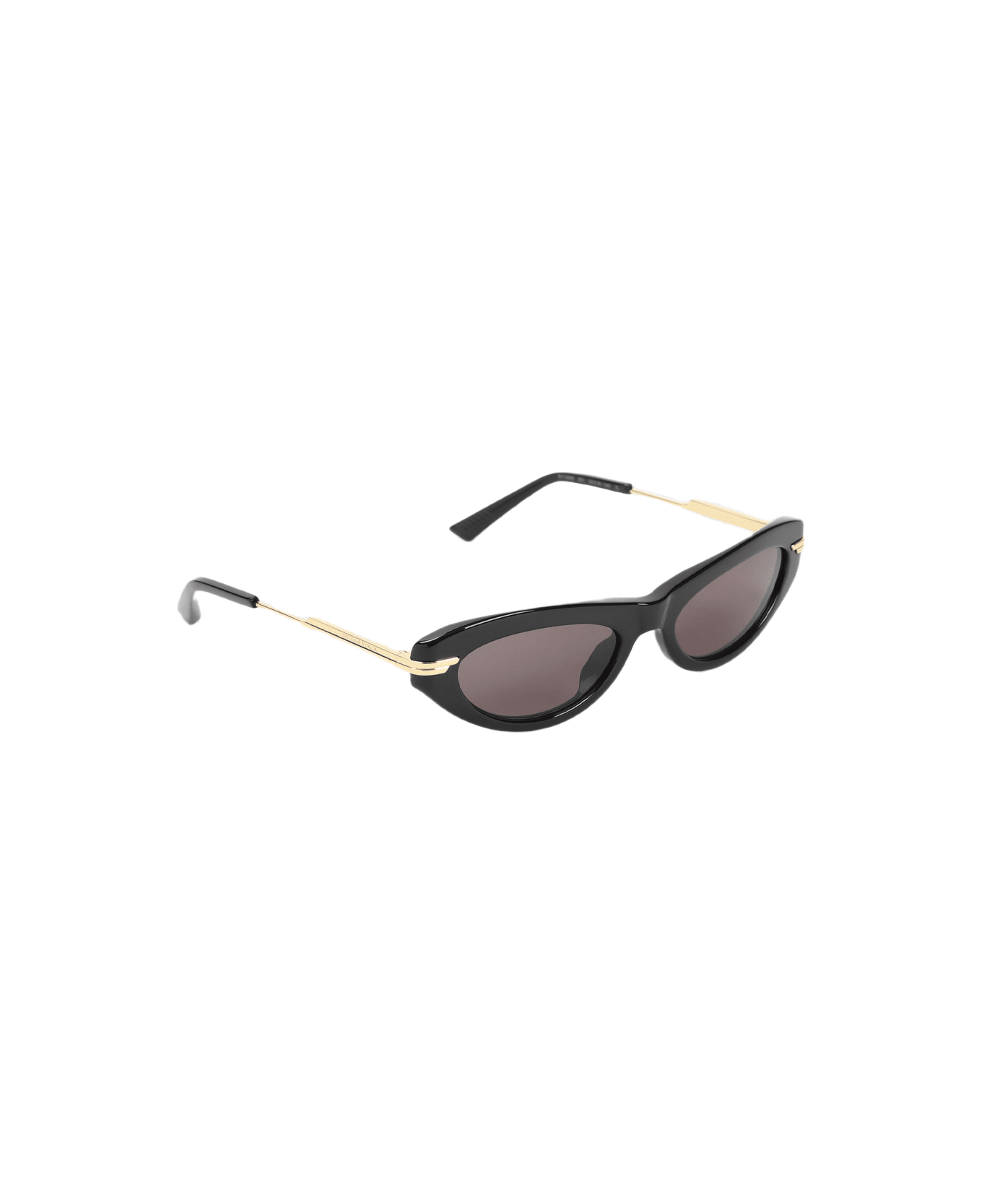 Bottega Veneta Bv1368s Sunglasses - Black Gold Grey