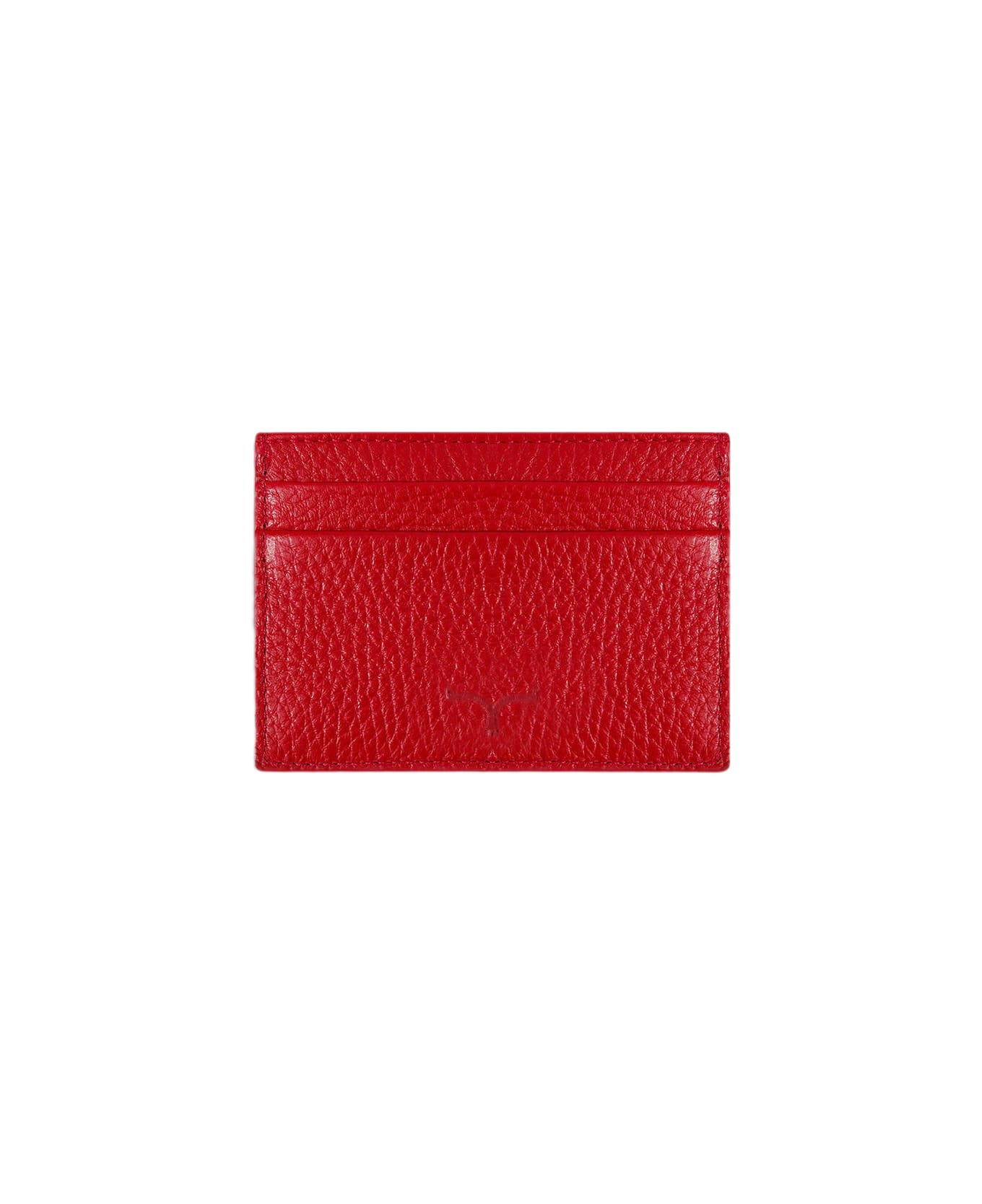 Larusmiani Card Holder Value Wallet - Red