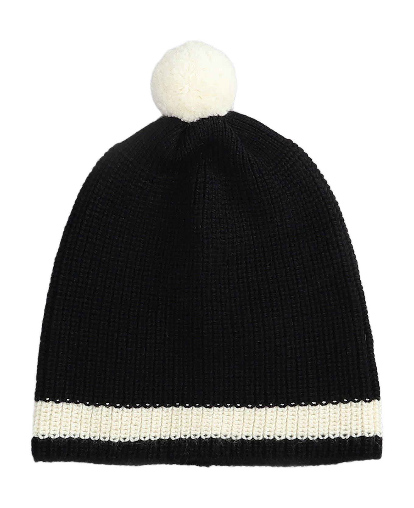 Bode Hats In Black Wool - black