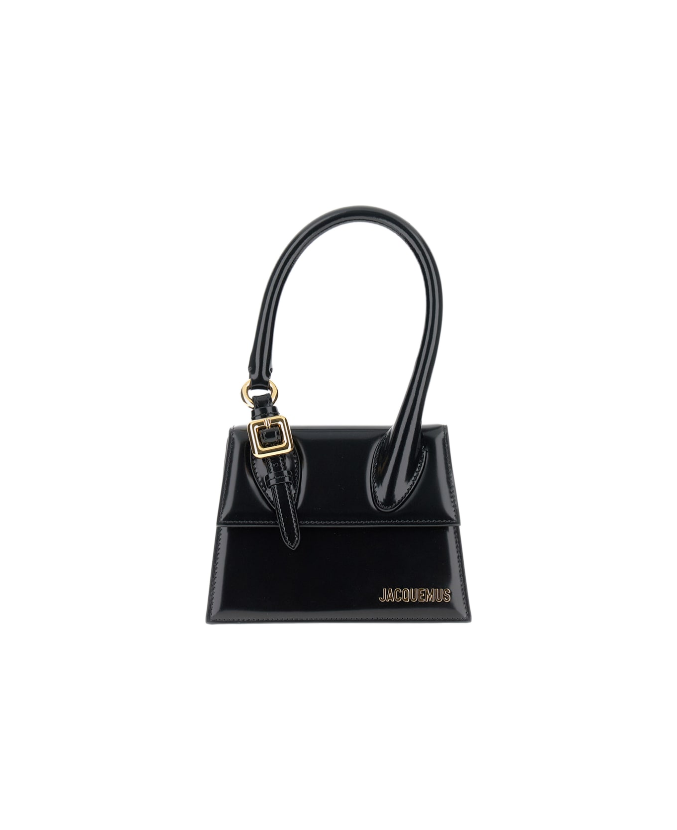 Jacquemus Le Chiquito Moyen Bag With Buckle - Black