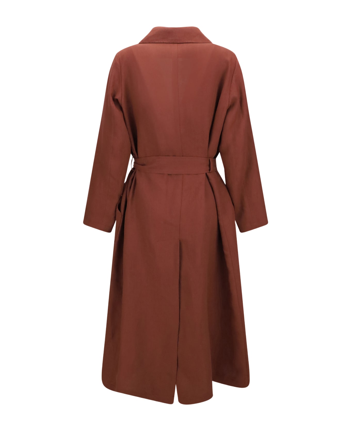 Forte_Forte Belted Linen Coat