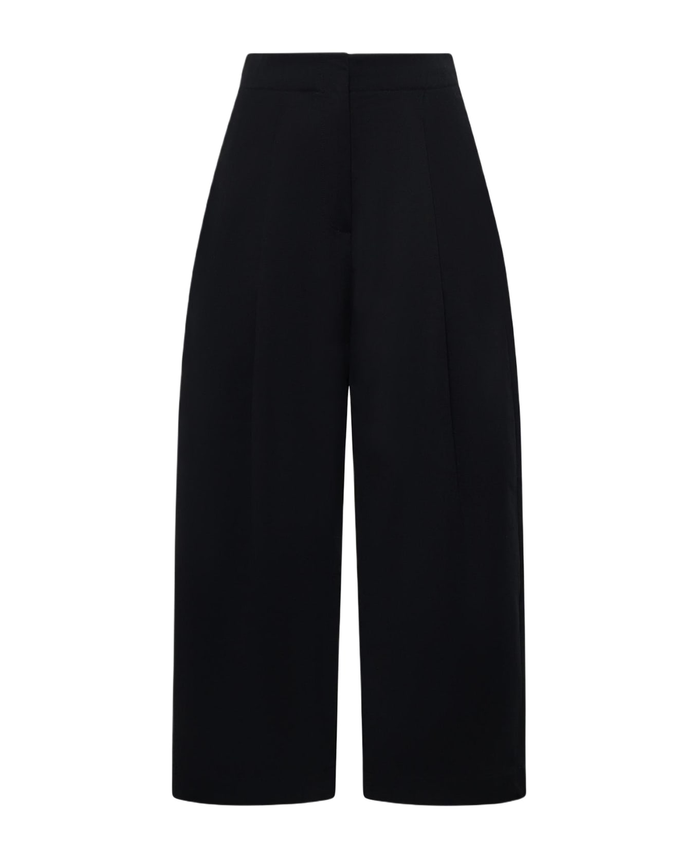 Studio Nicholson Dordoni Cotton Trousers - BLACK