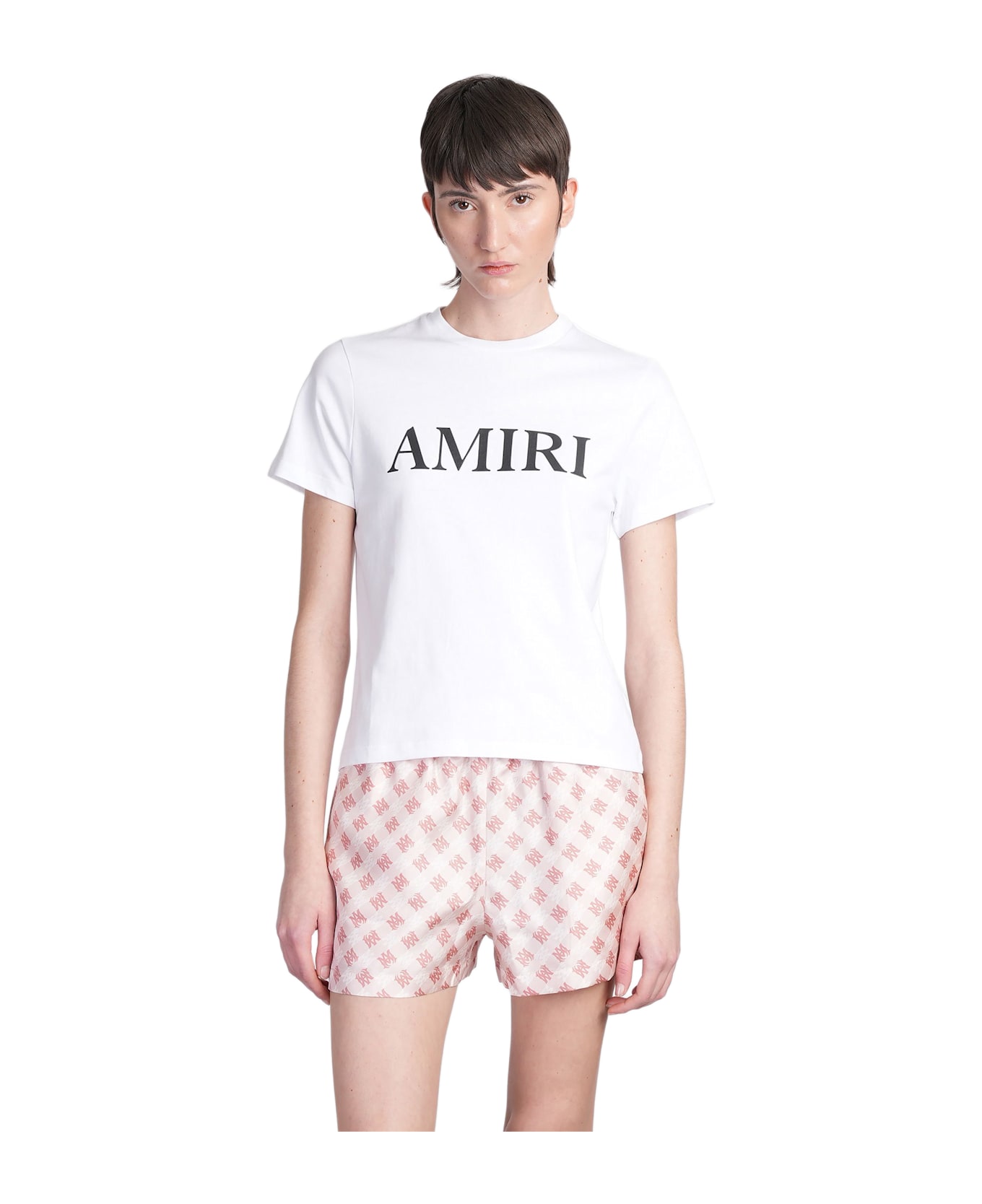 AMIRI T-shirt In White Cotton - white