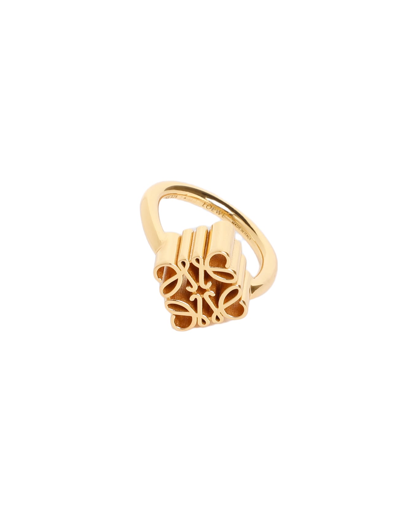 Loewe Single Anagram Ring - Gold