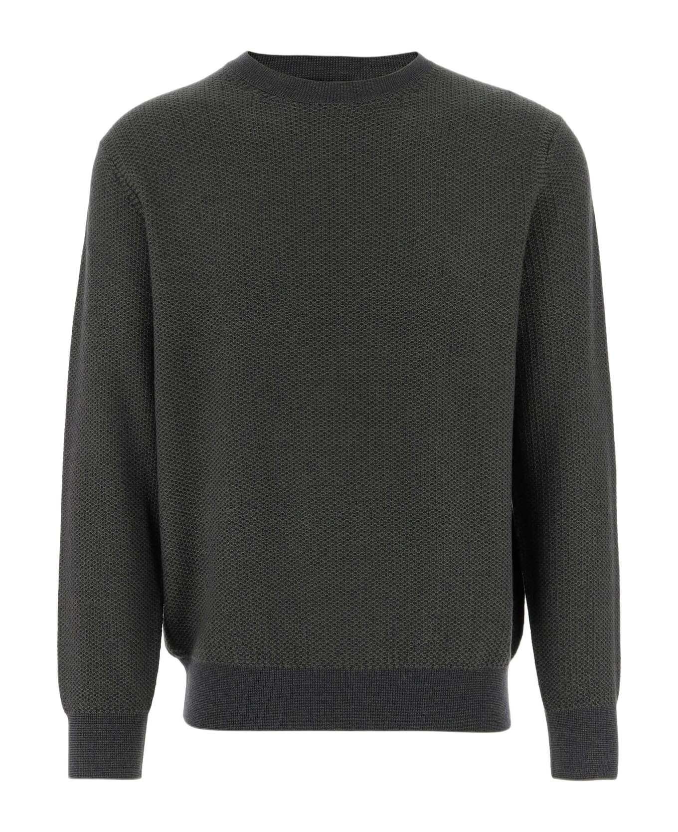 Vince Wool Blend Sweater - VERDE SCURO