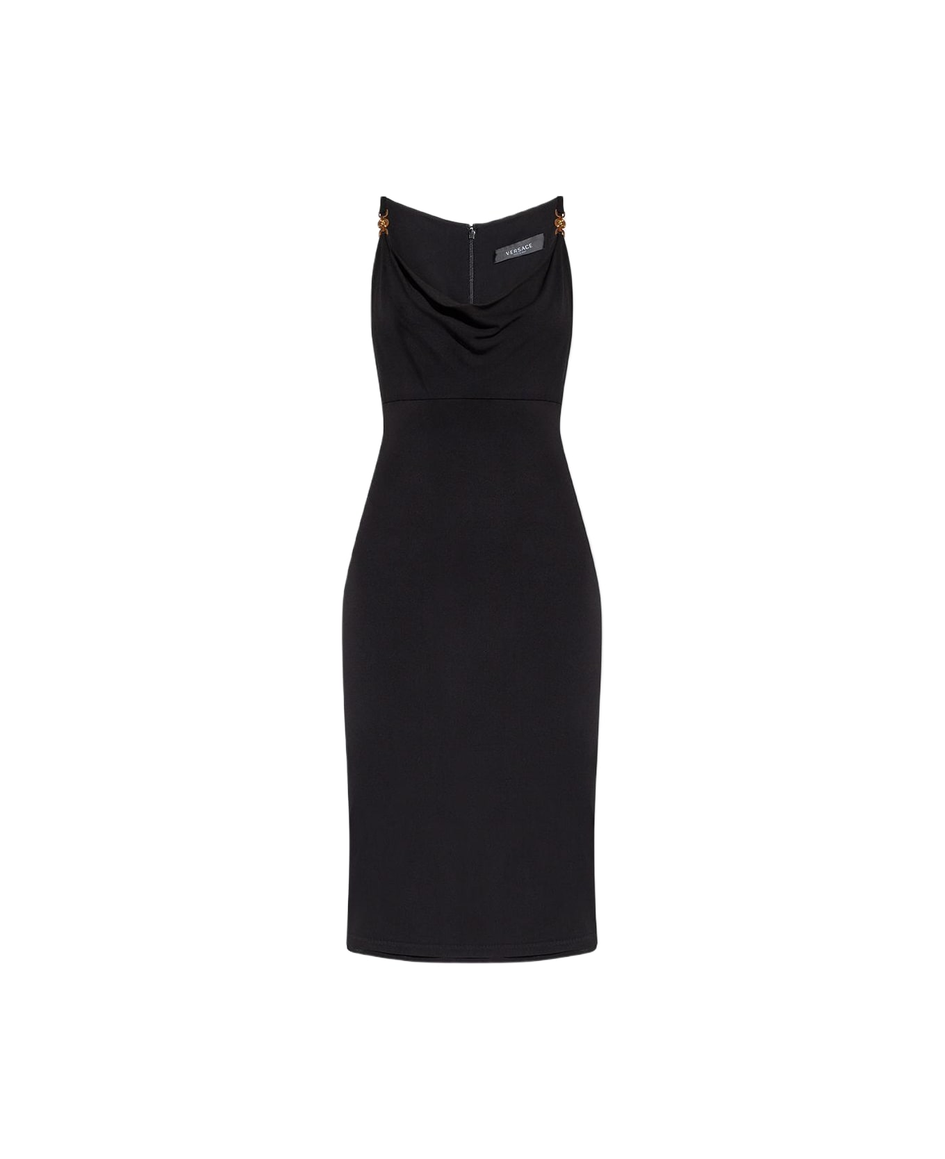 Versace Slip Dress - Black ワンピース＆ドレス