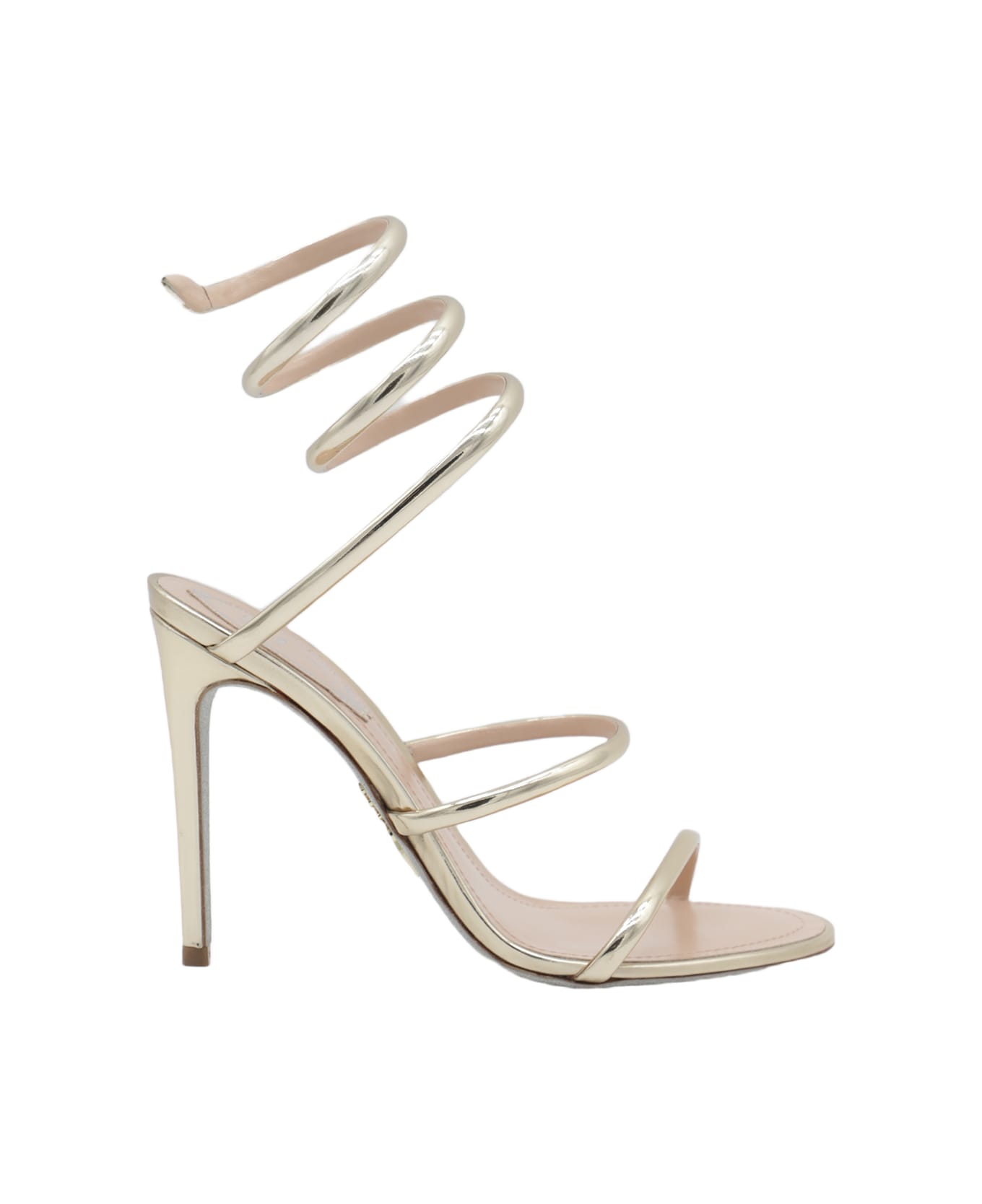 René Caovilla Platinum Sandals - Silver