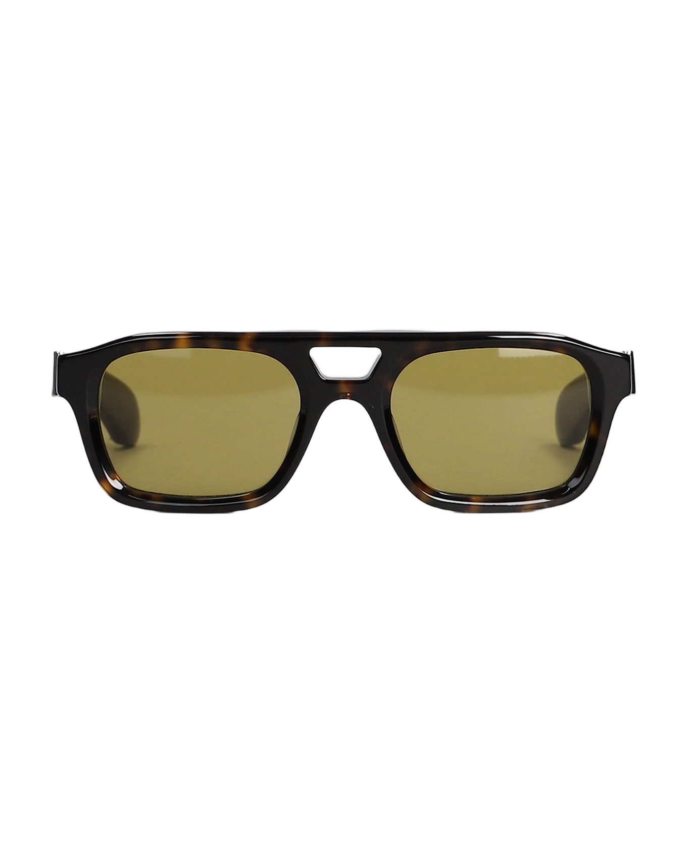 Alexander McQueen Sunglasses In Brown Acetate - brown
