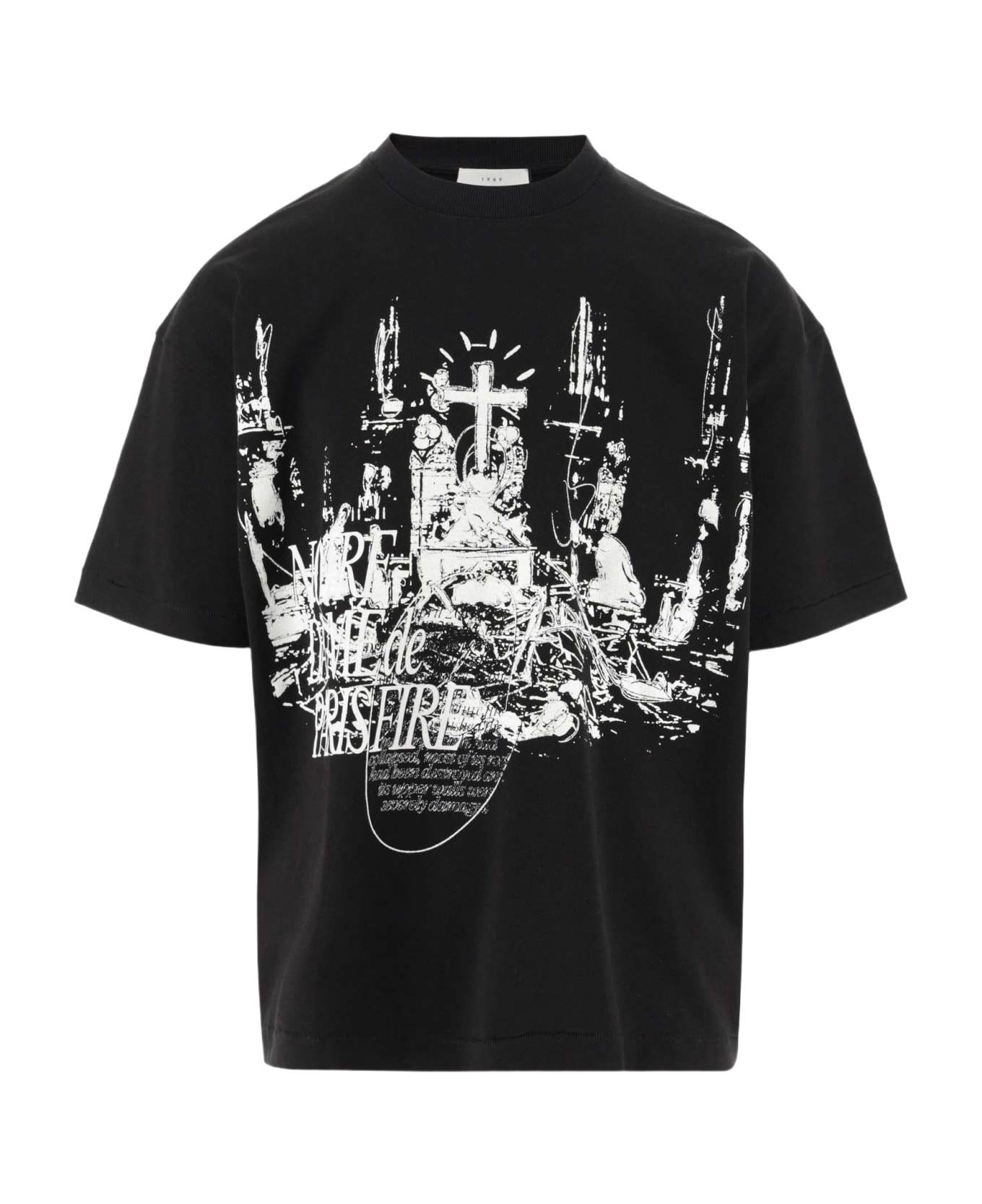 1989 Studio Cotton T-shirt With Graphic Print - Black